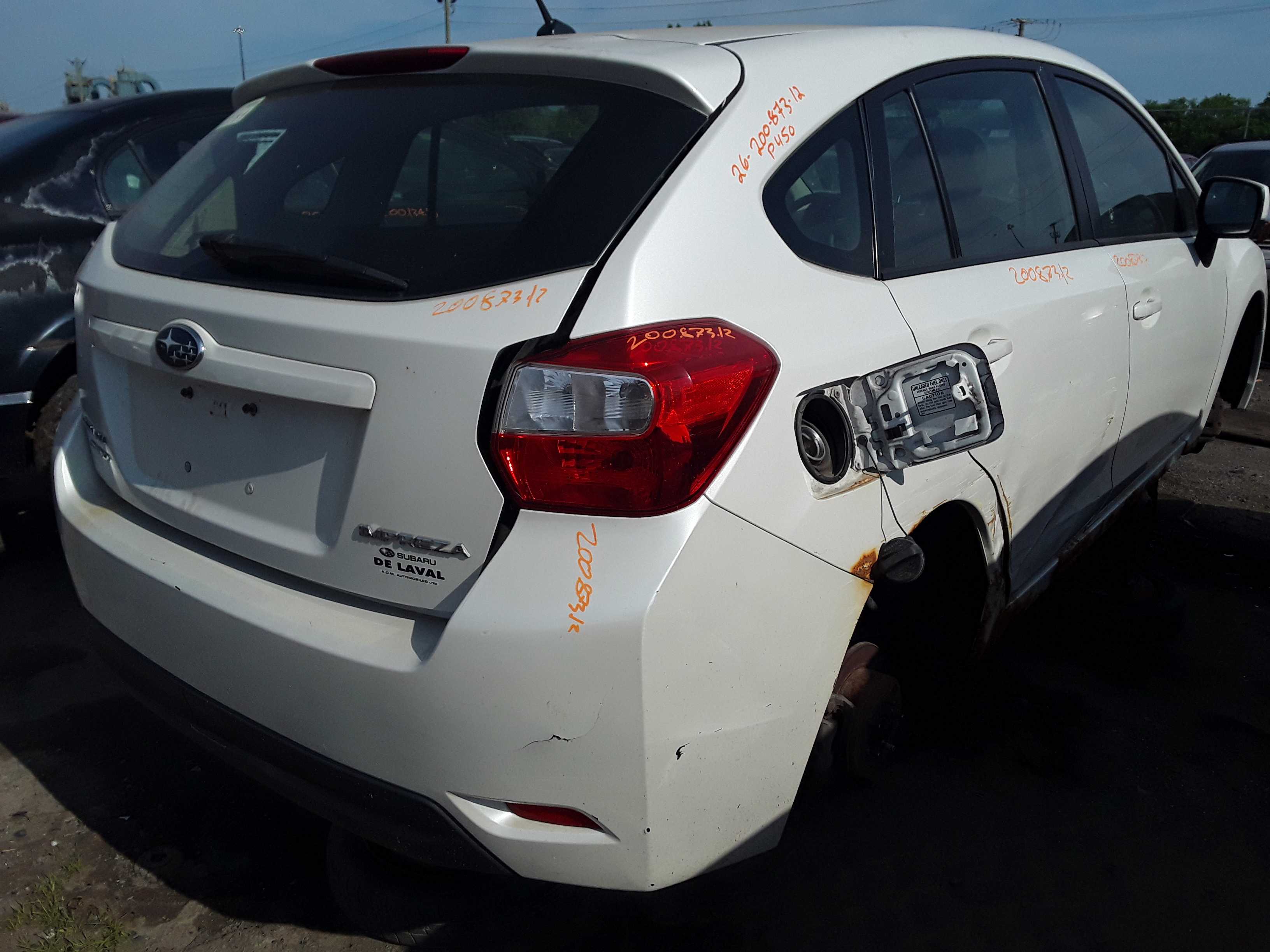 SUBARU IMPREZA 2012
