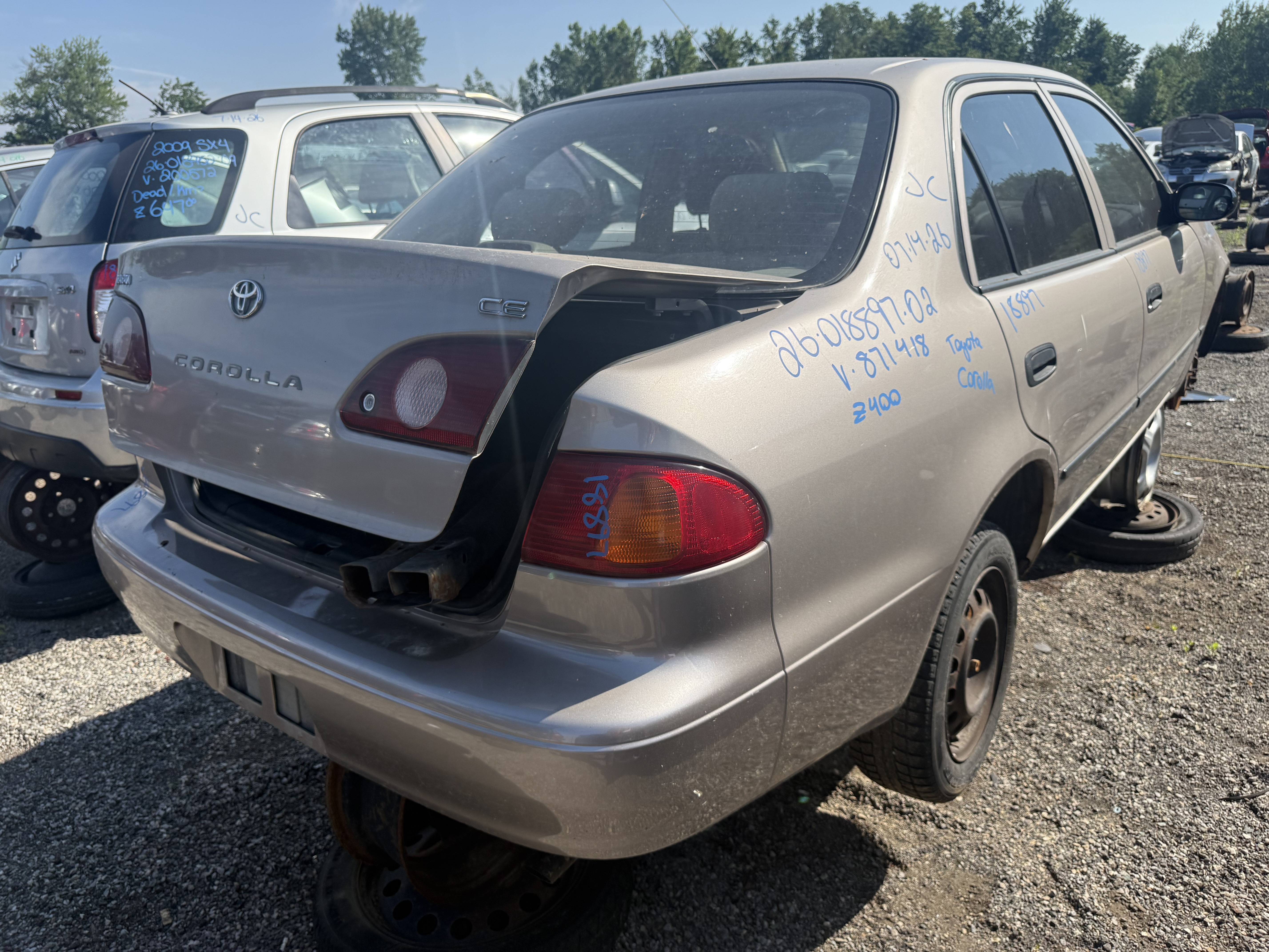 TOYOTA COROLLA 2002
