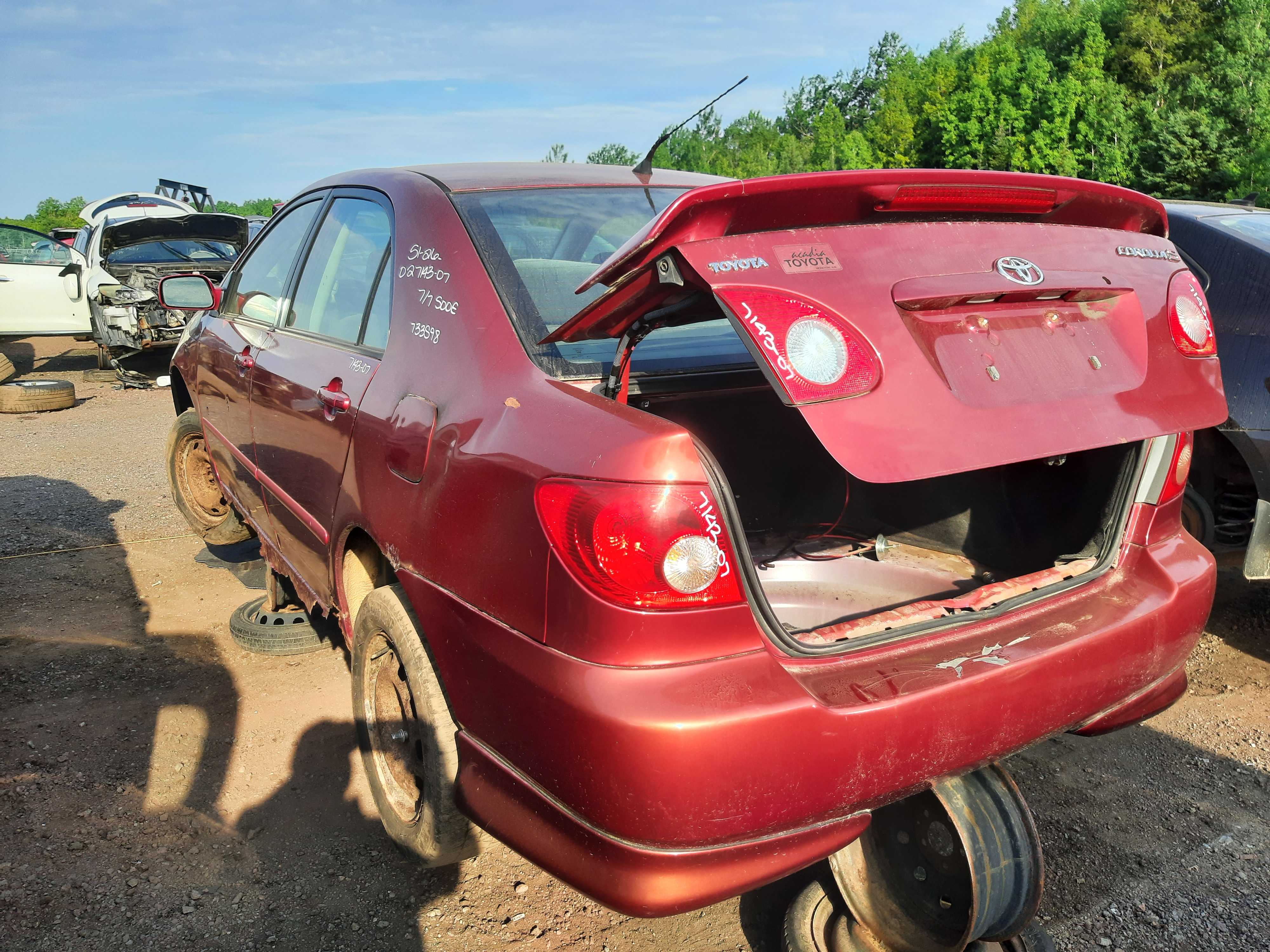 TOYOTA COROLLA 2007