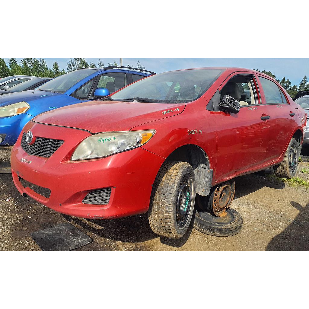 TOYOTA COROLLA 2009
