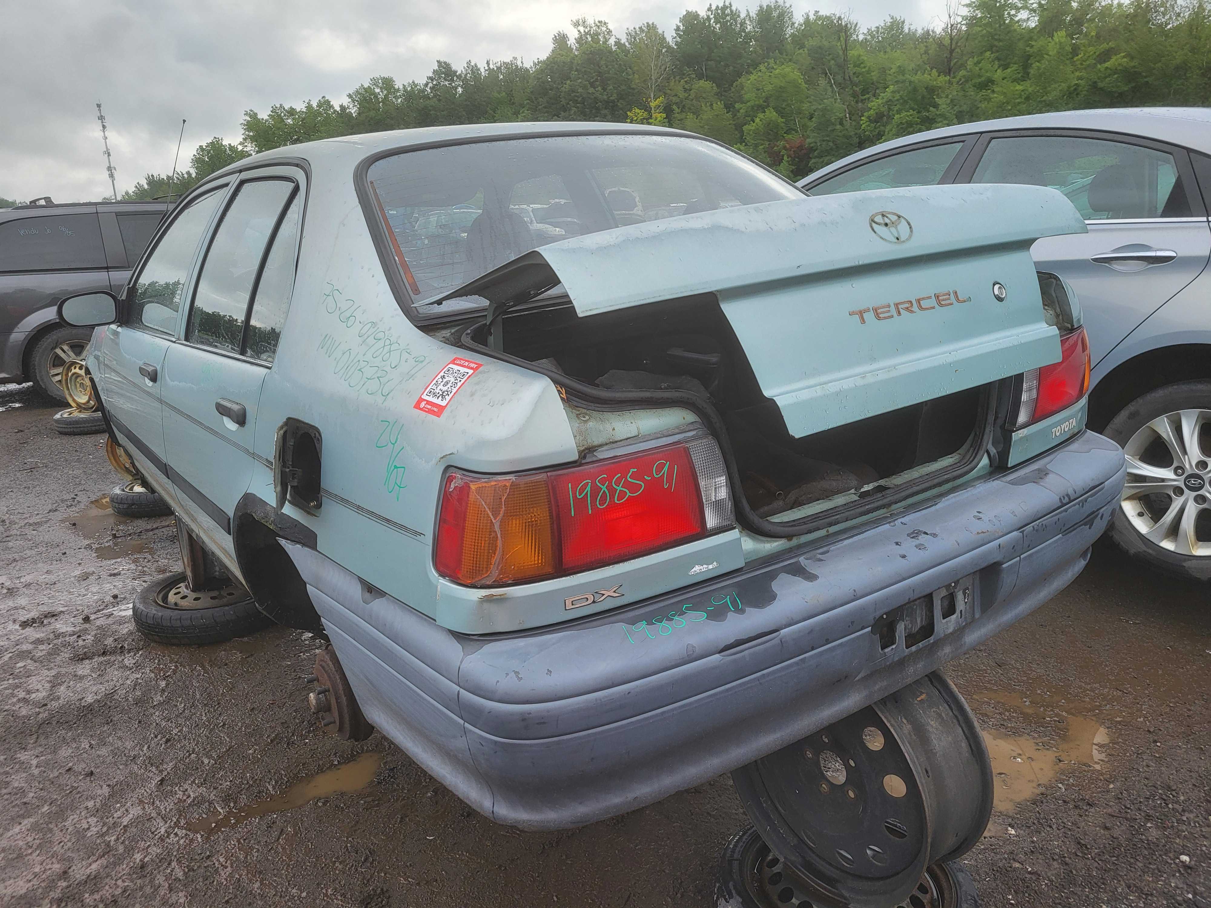TOYOTA TERCEL 1991