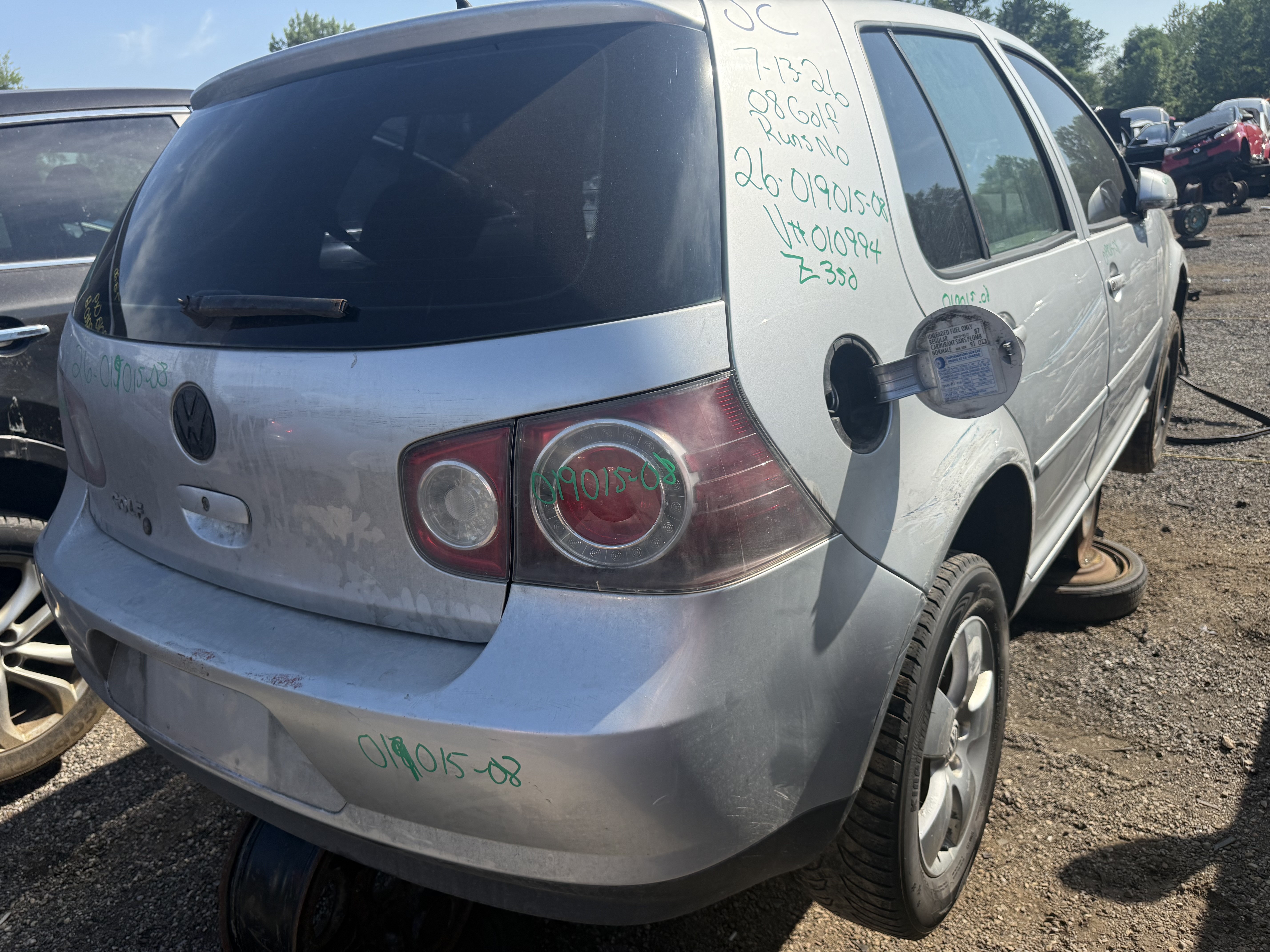 VOLKSWAGEN GOLF 2008