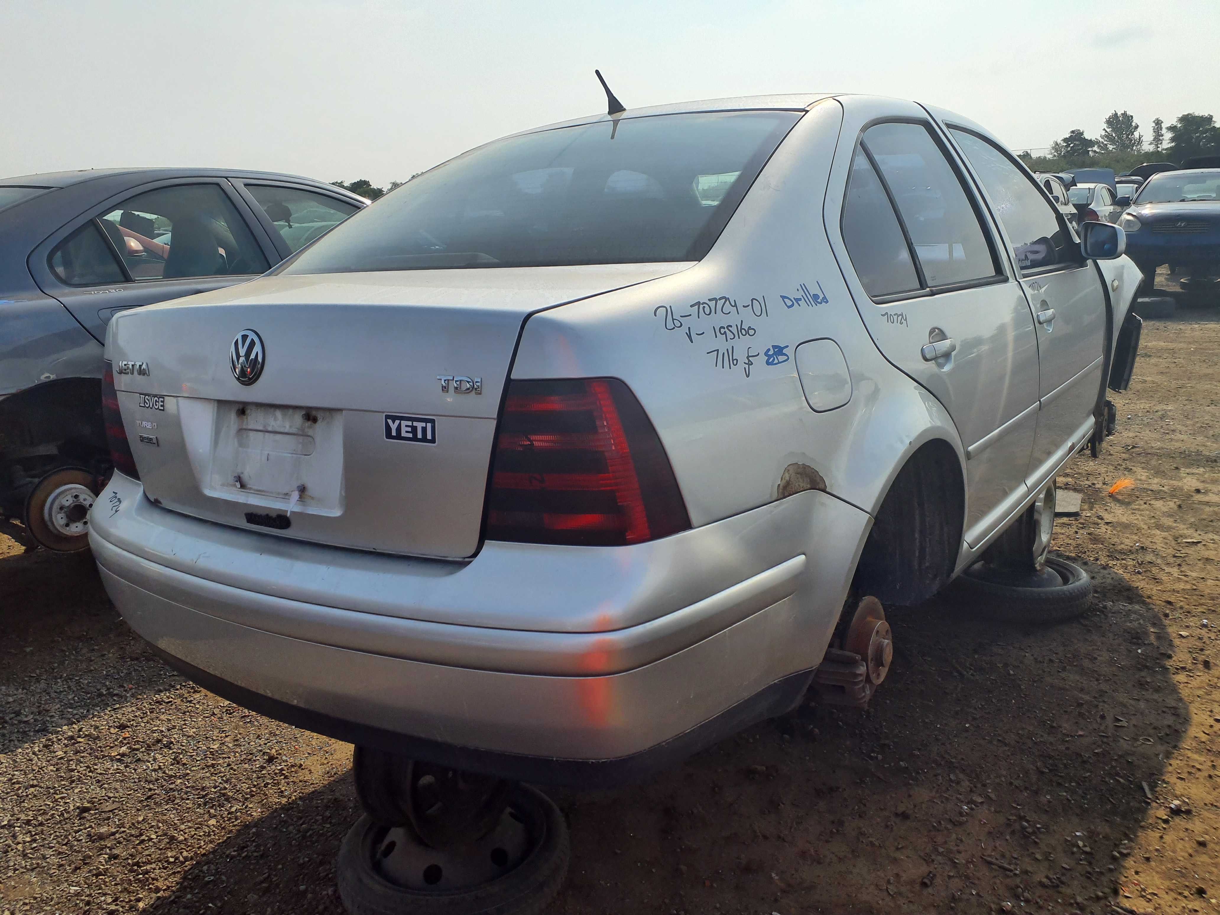 VOLKSWAGEN JETTA 2001