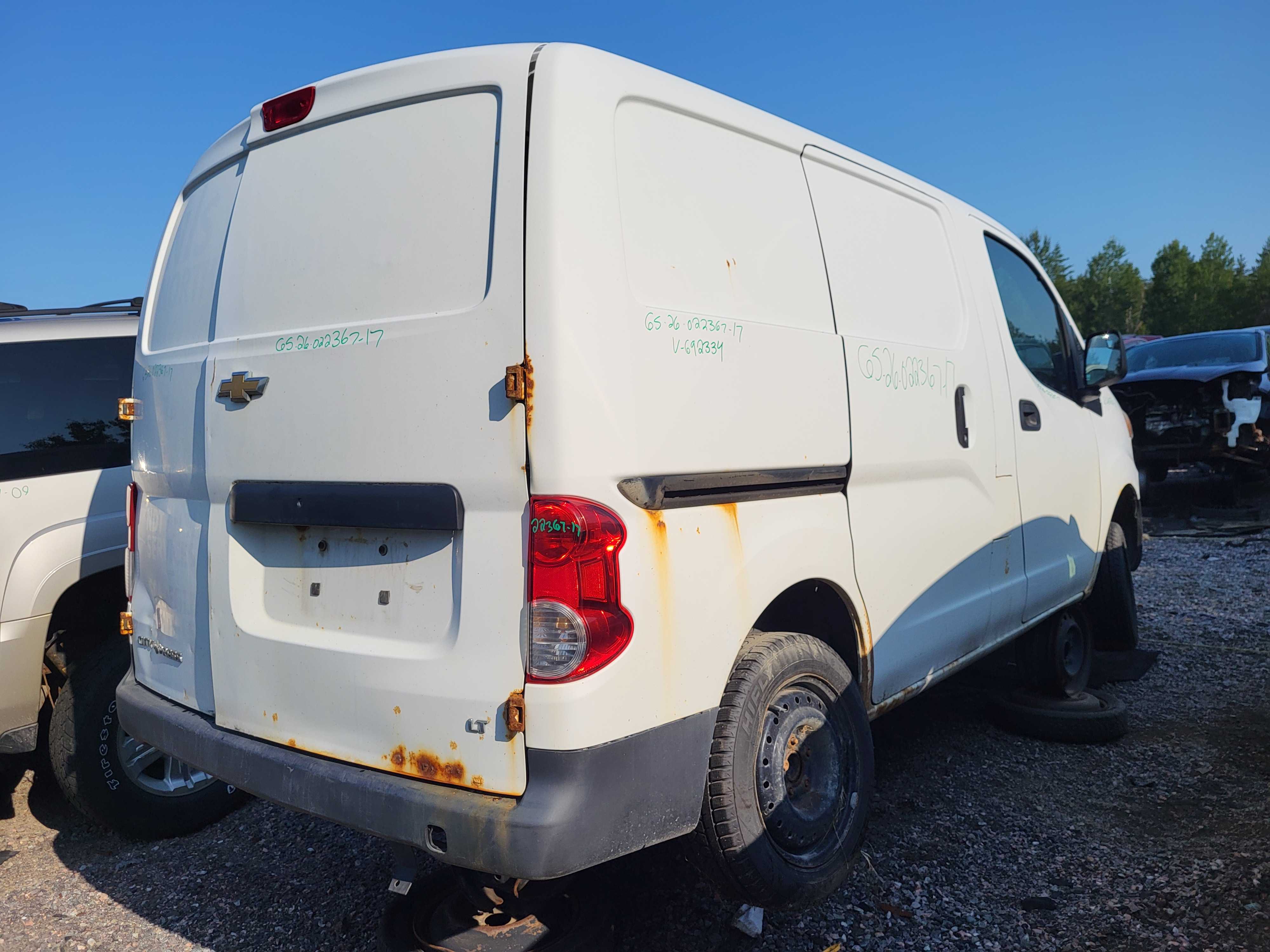 CHEVROLET CITY EXPRESS CARGO VAN 2017