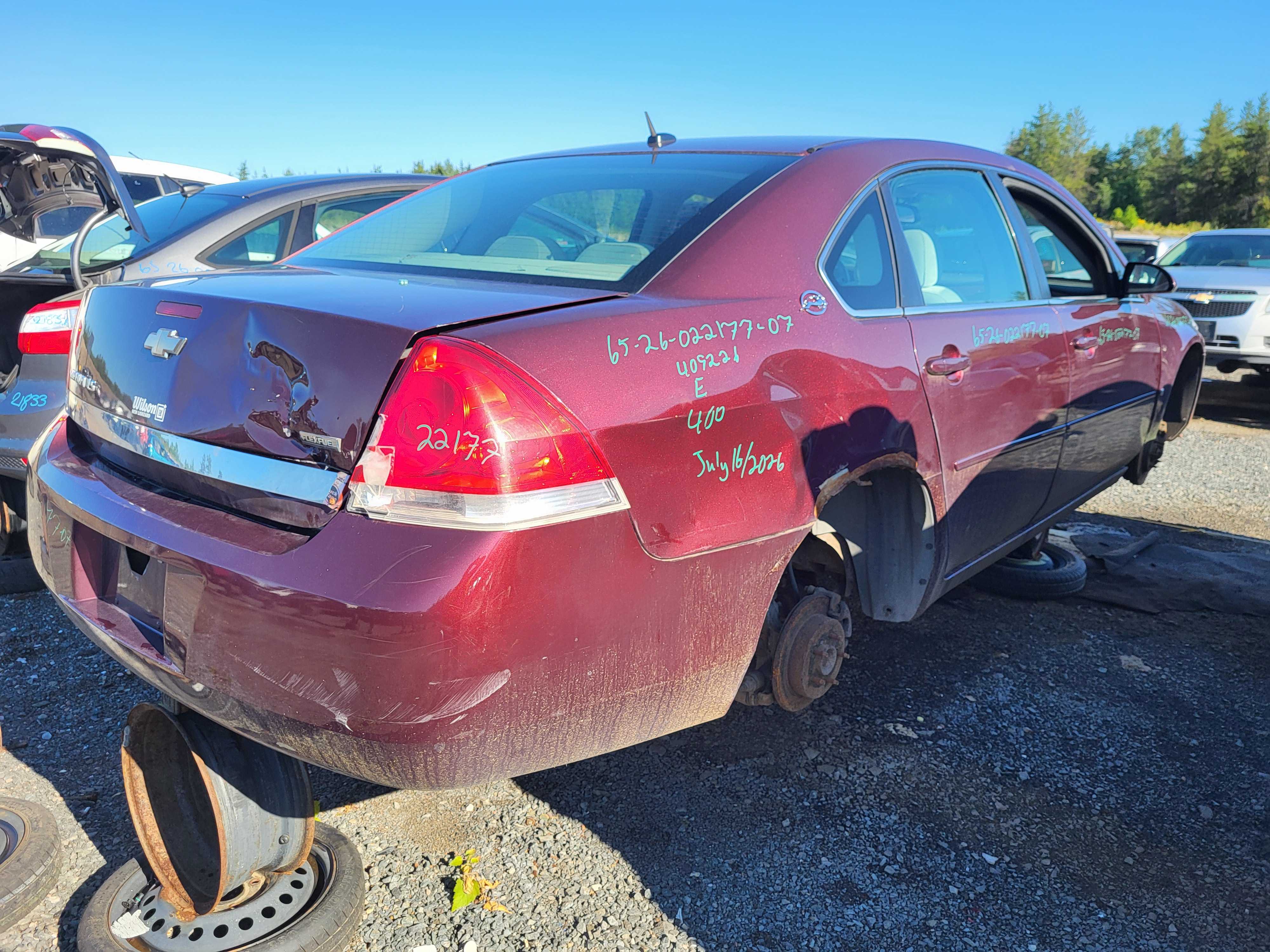 CHEVROLET IMPALA 2007