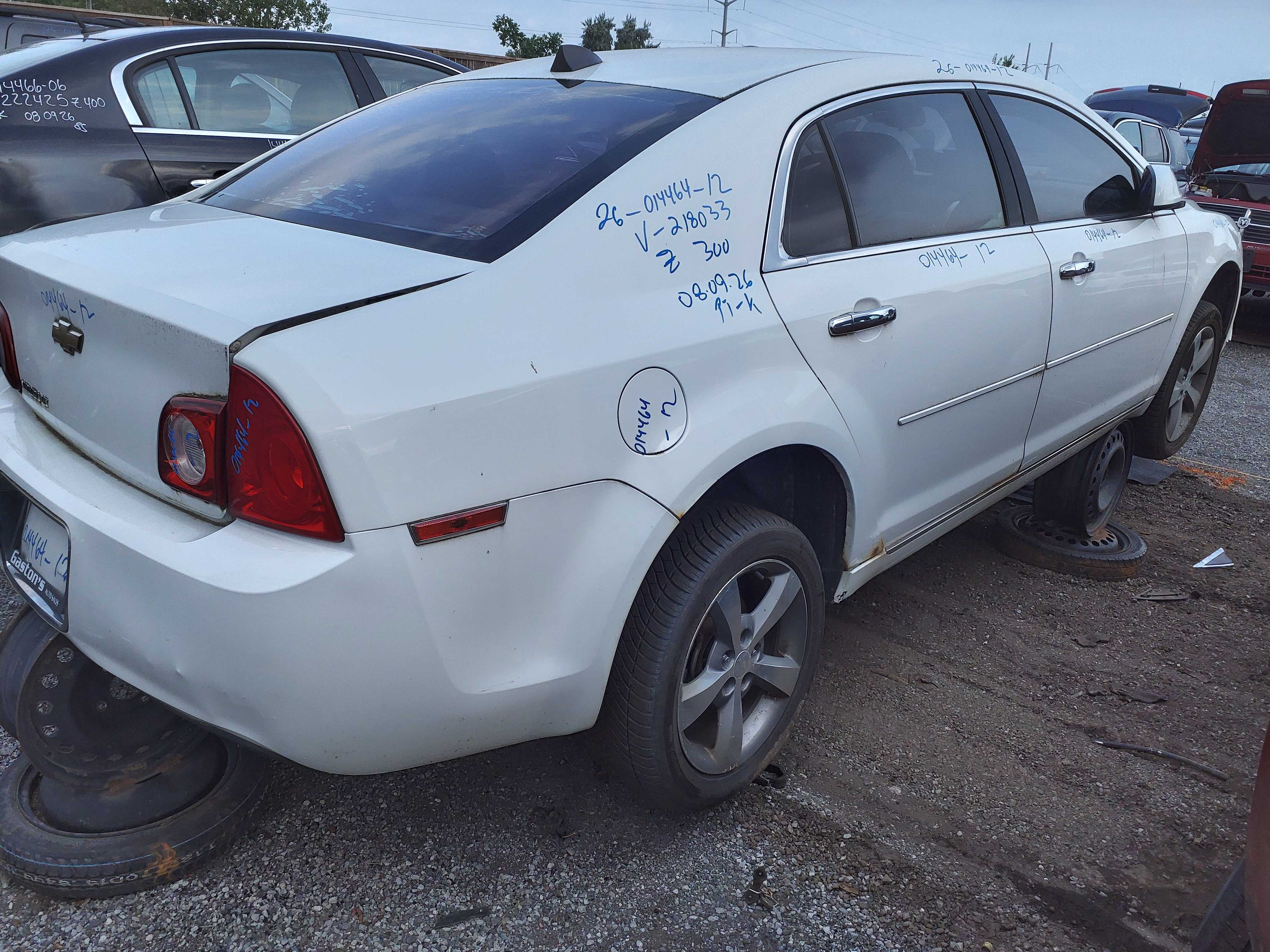CHEVROLET MALIBU 2012