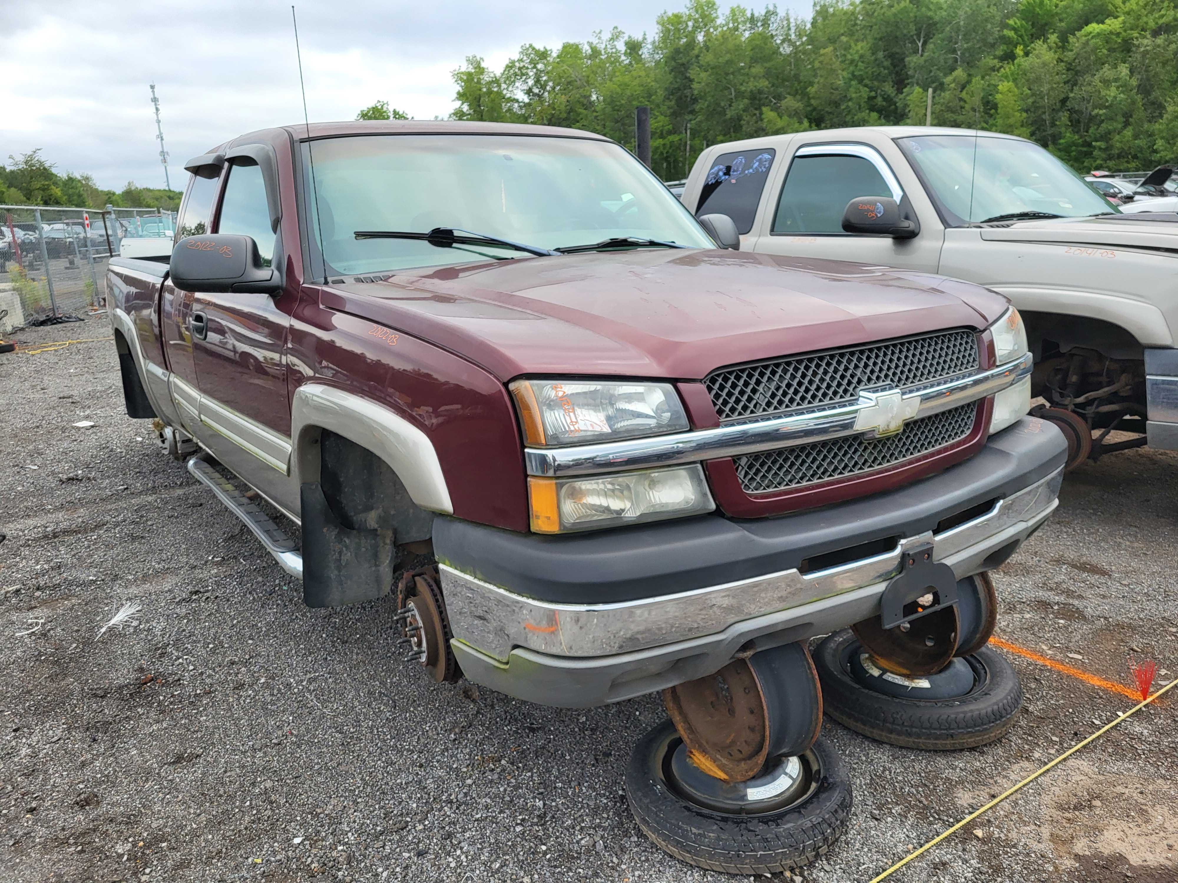 CHEVROLET SILVERADO 1500 2003