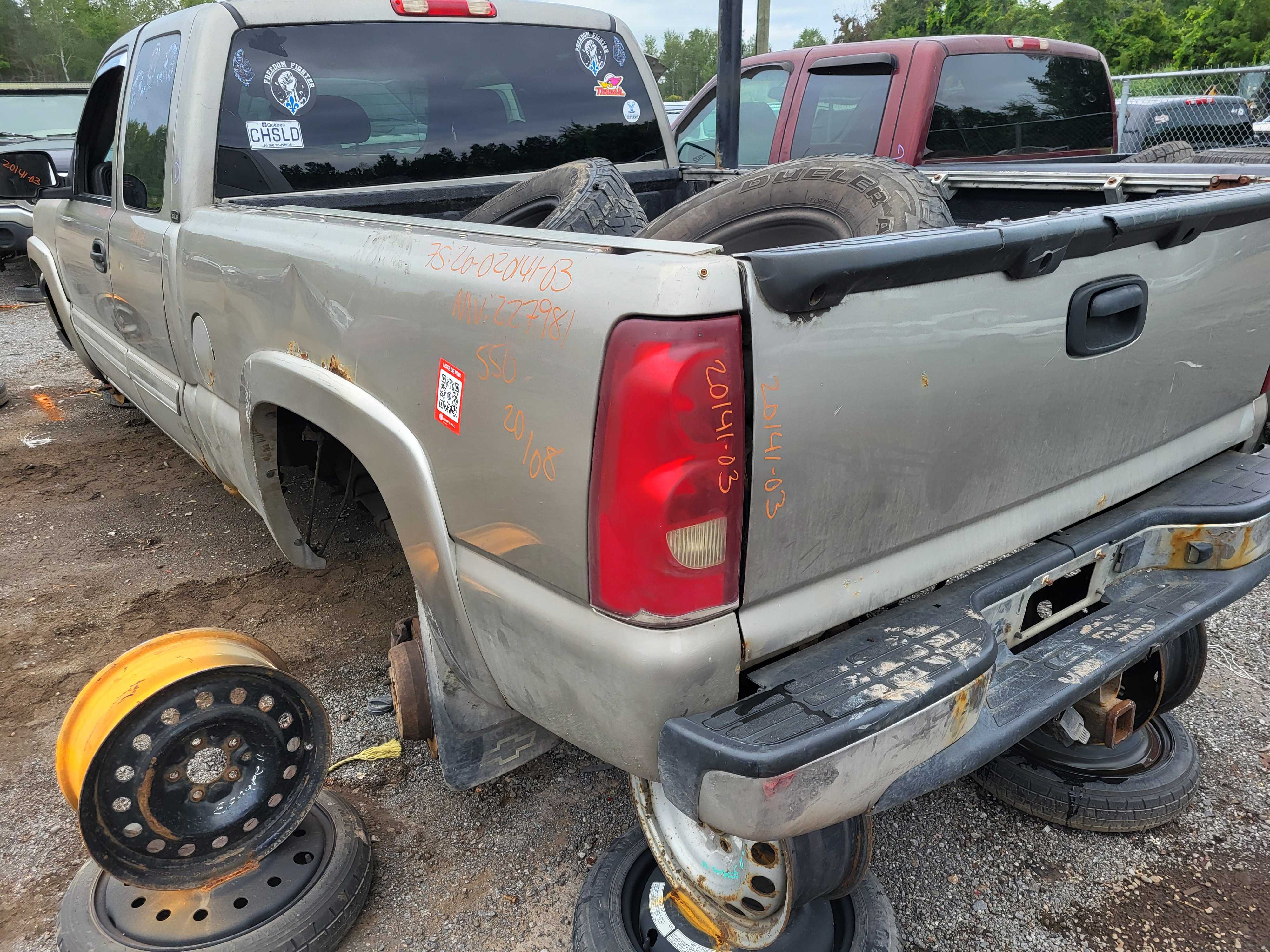 CHEVROLET SILVERADO 1500 2003