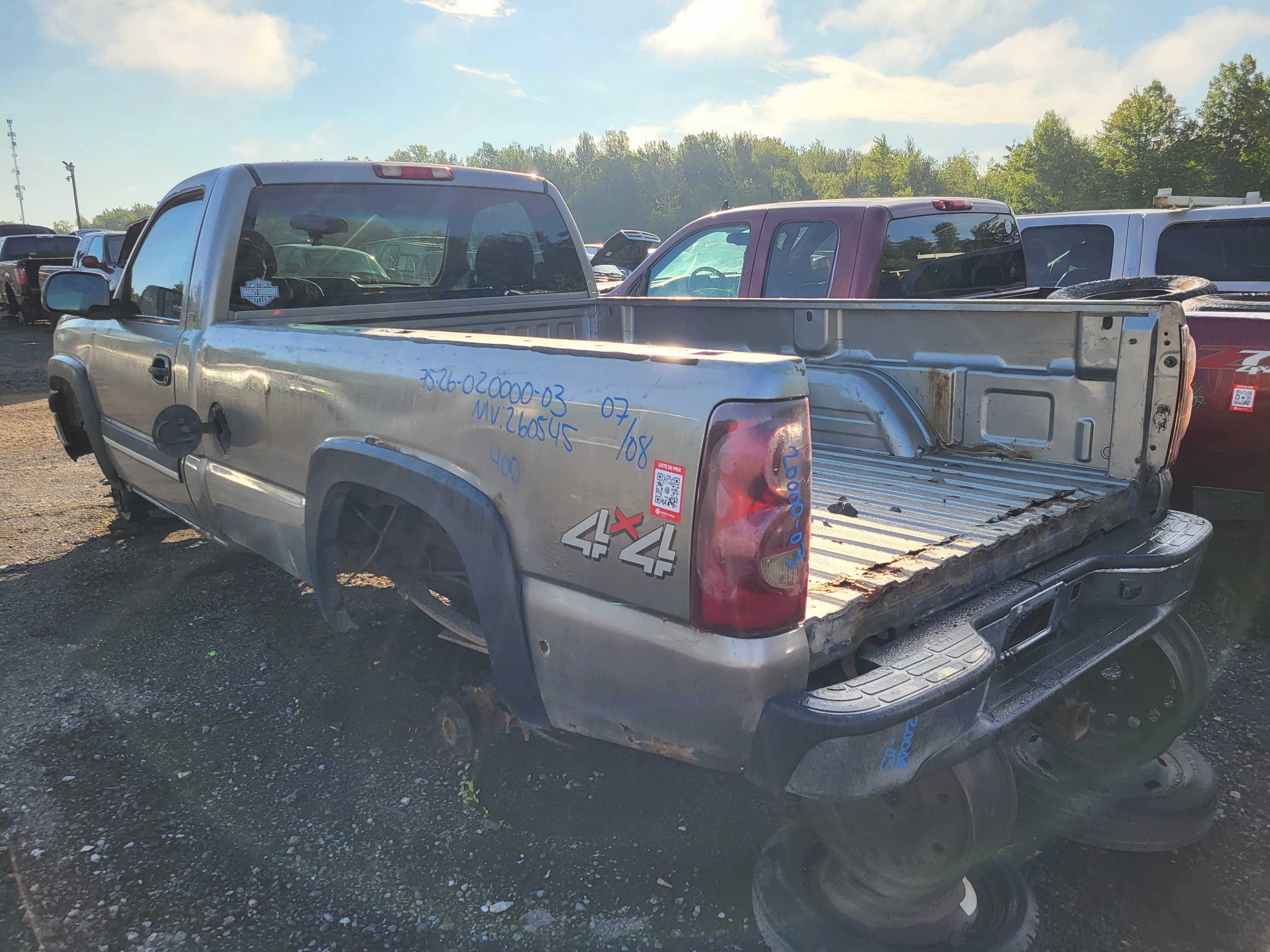 CHEVROLET SILVERADO 1500 2003
