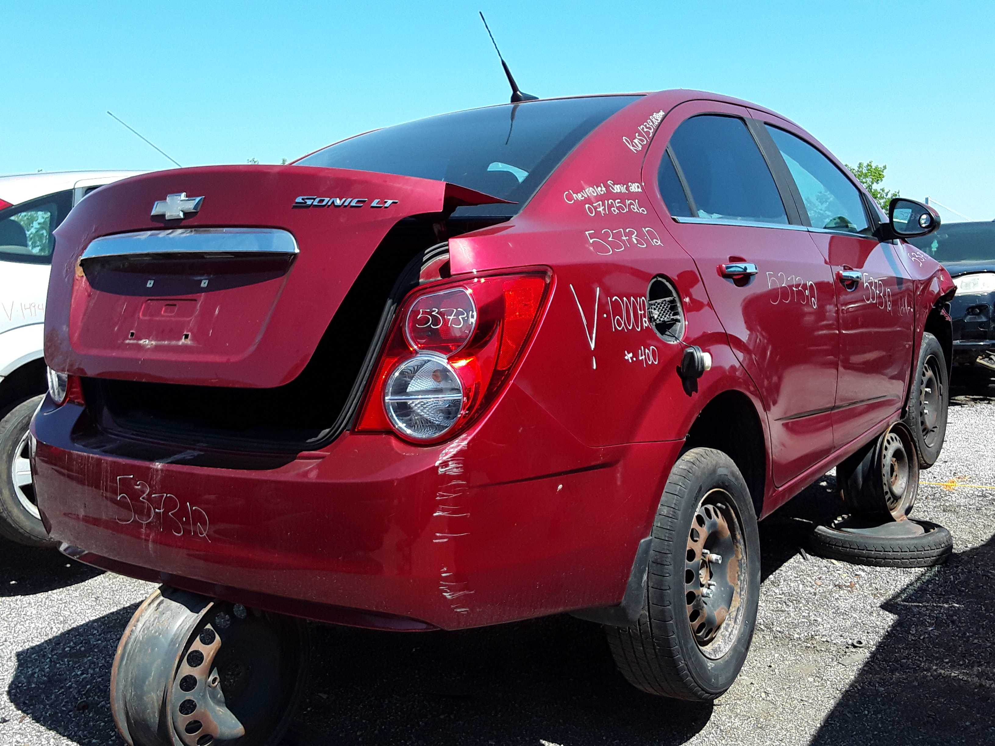 CHEVROLET SONIC 2012