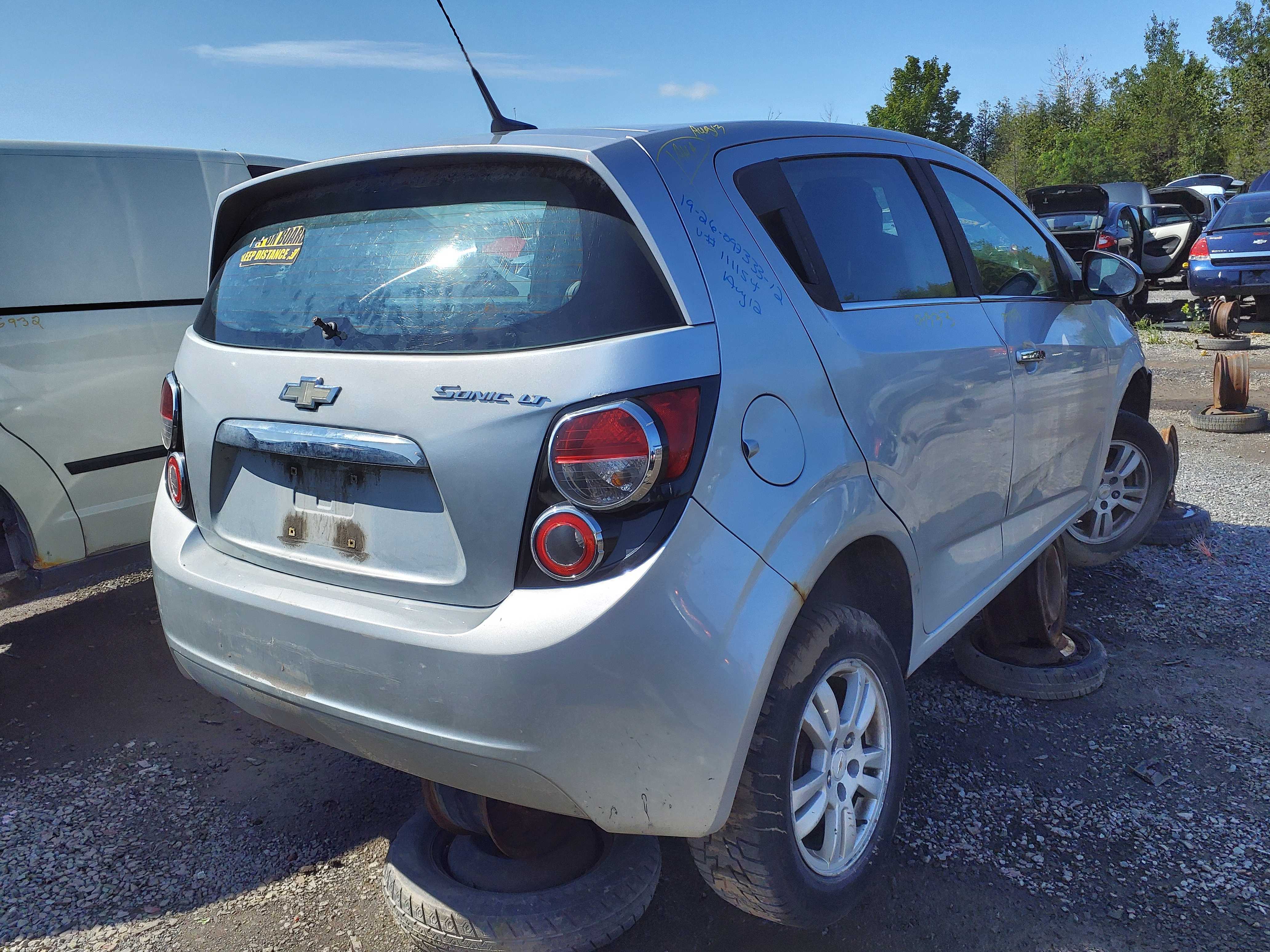 CHEVROLET SONIC 2012