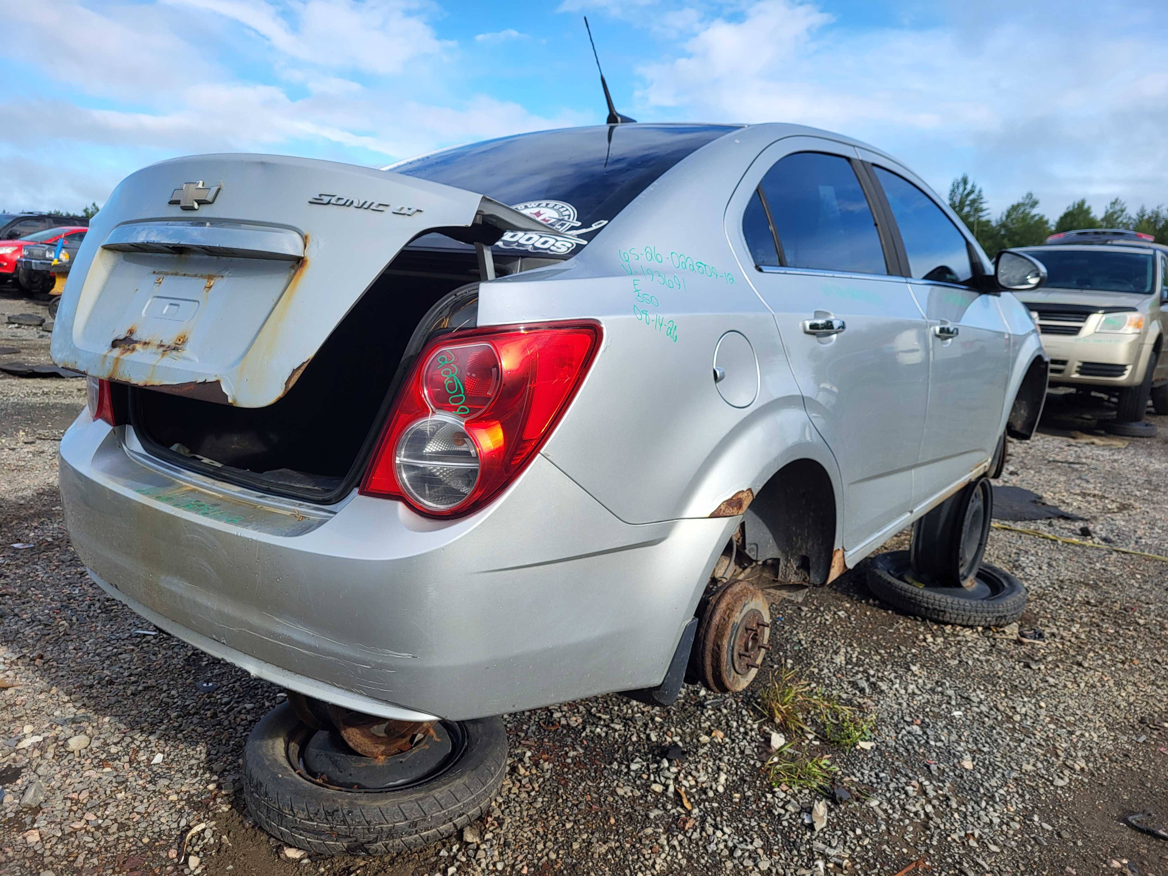 CHEVROLET SONIC 2012