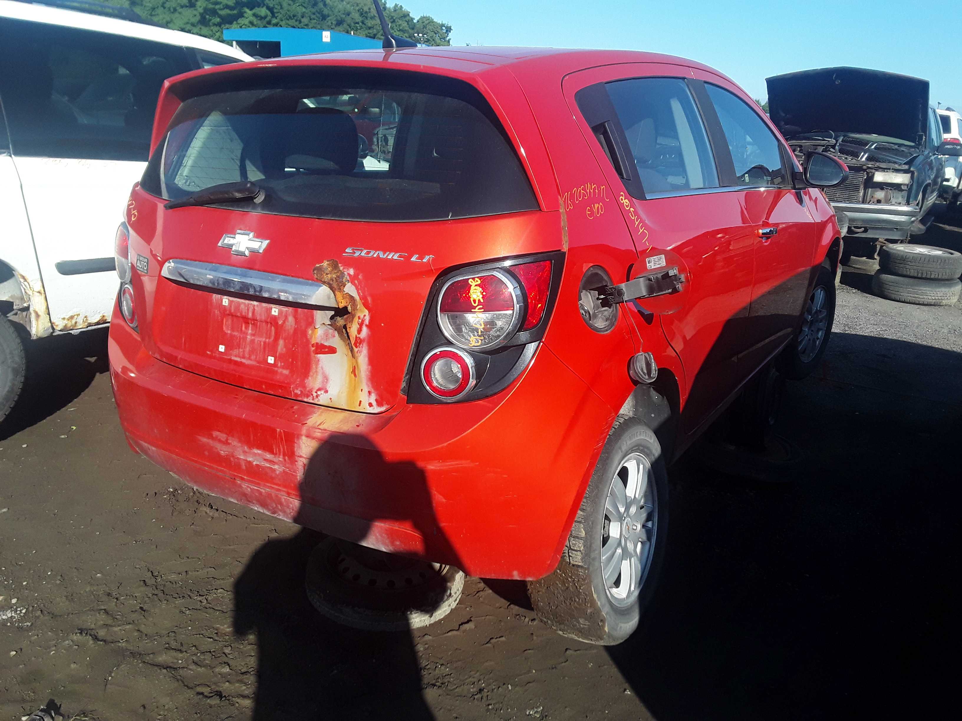 CHEVROLET SONIC 2012