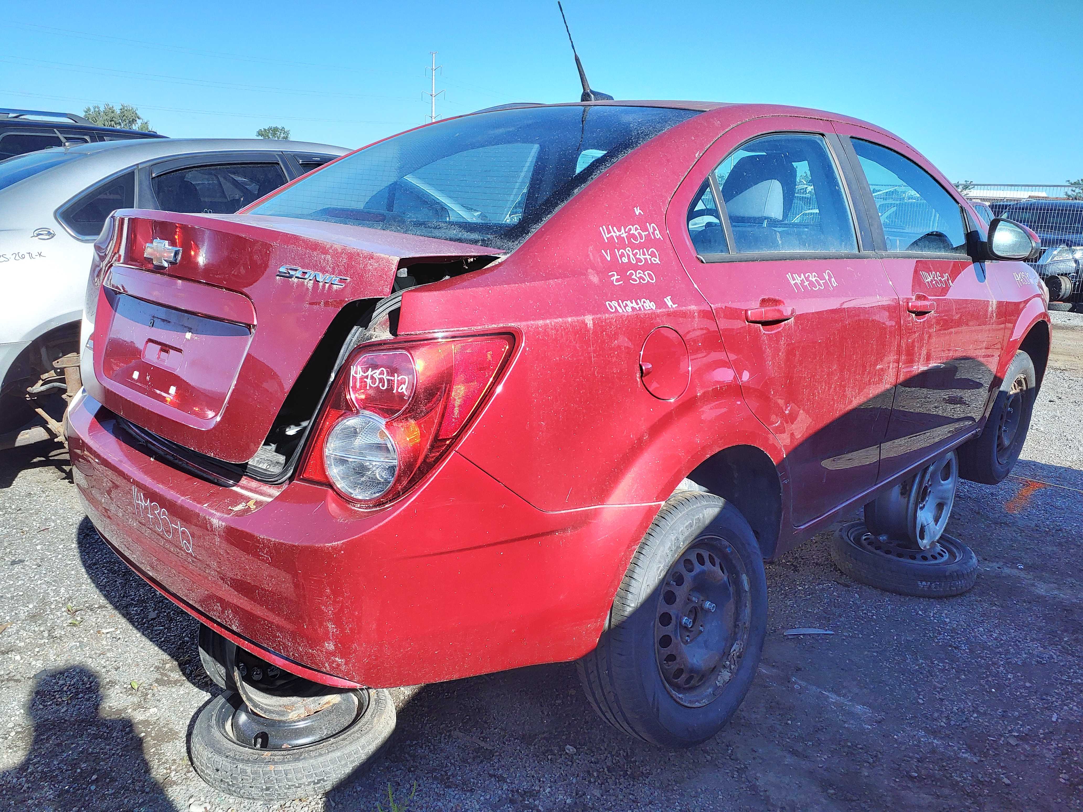 CHEVROLET SONIC 2012
