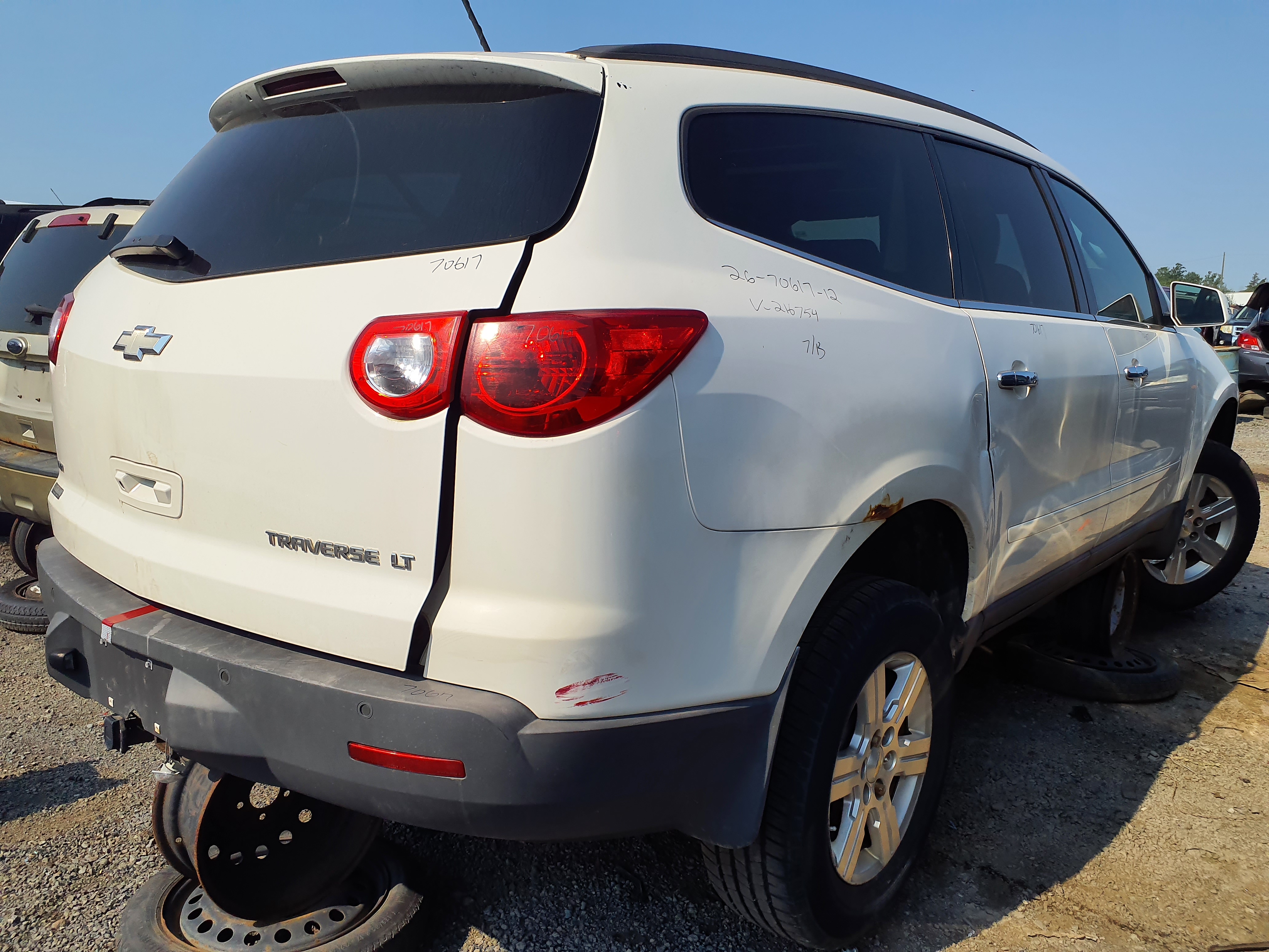 CHEVROLET TRAVERSE 2012