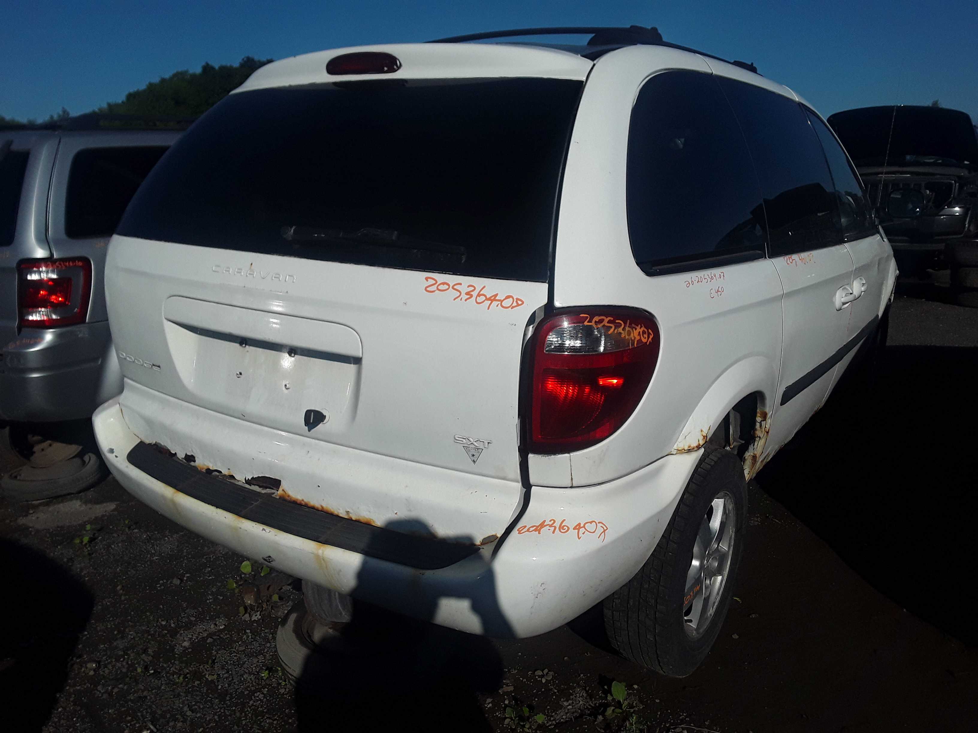 DODGE CARAVAN 2007