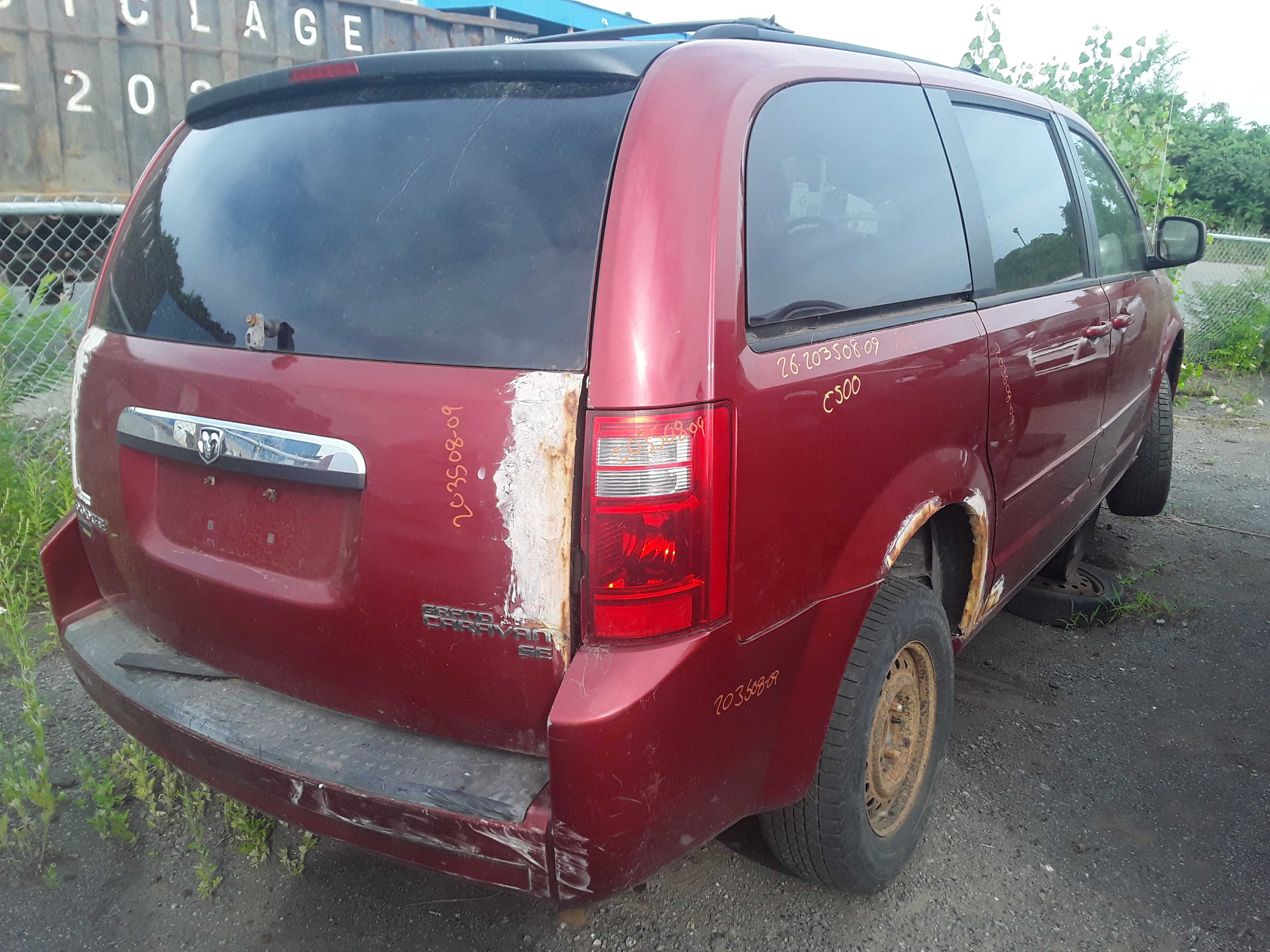 DODGE GRAND CARAVAN 2009
