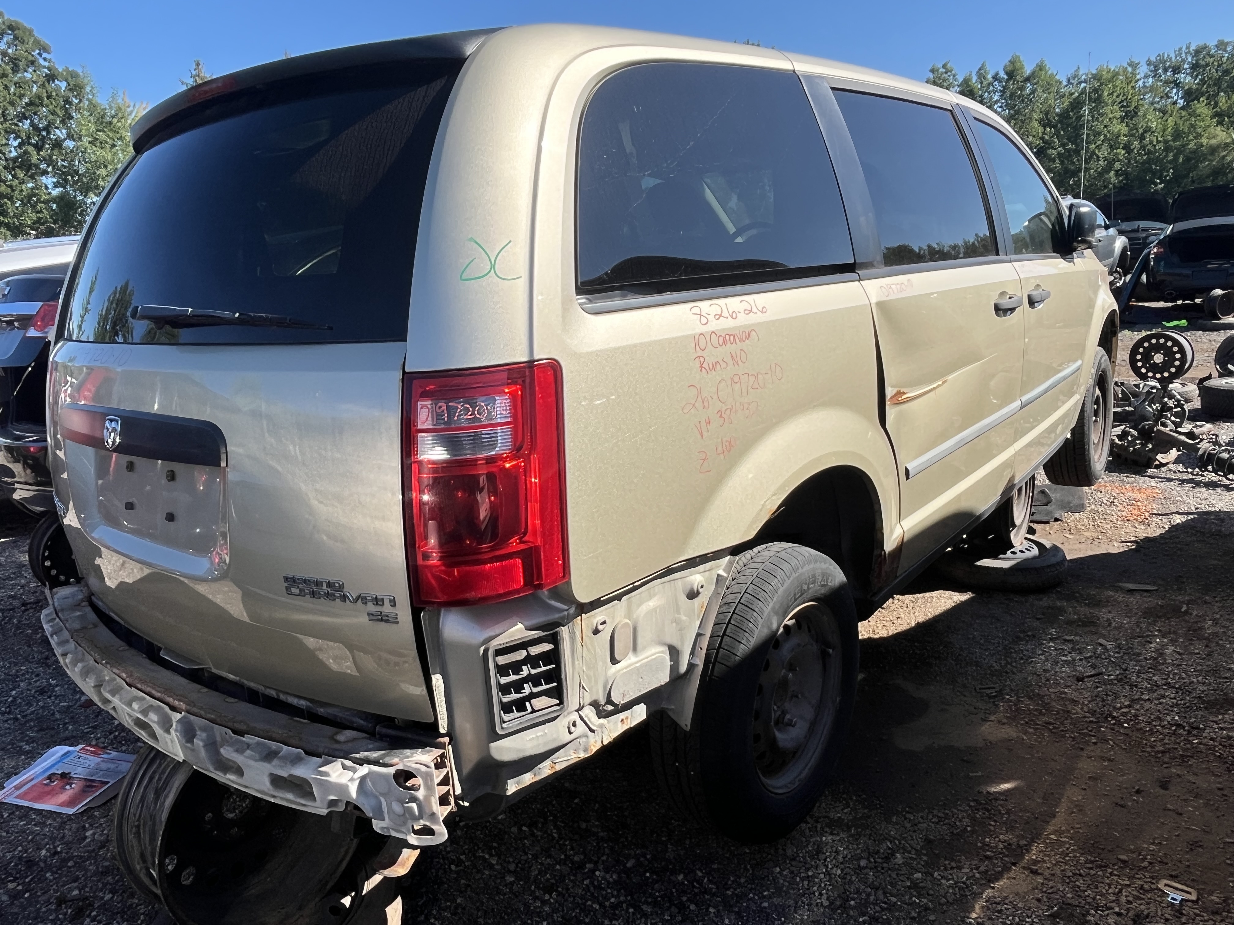 DODGE GRAND CARAVAN 2010