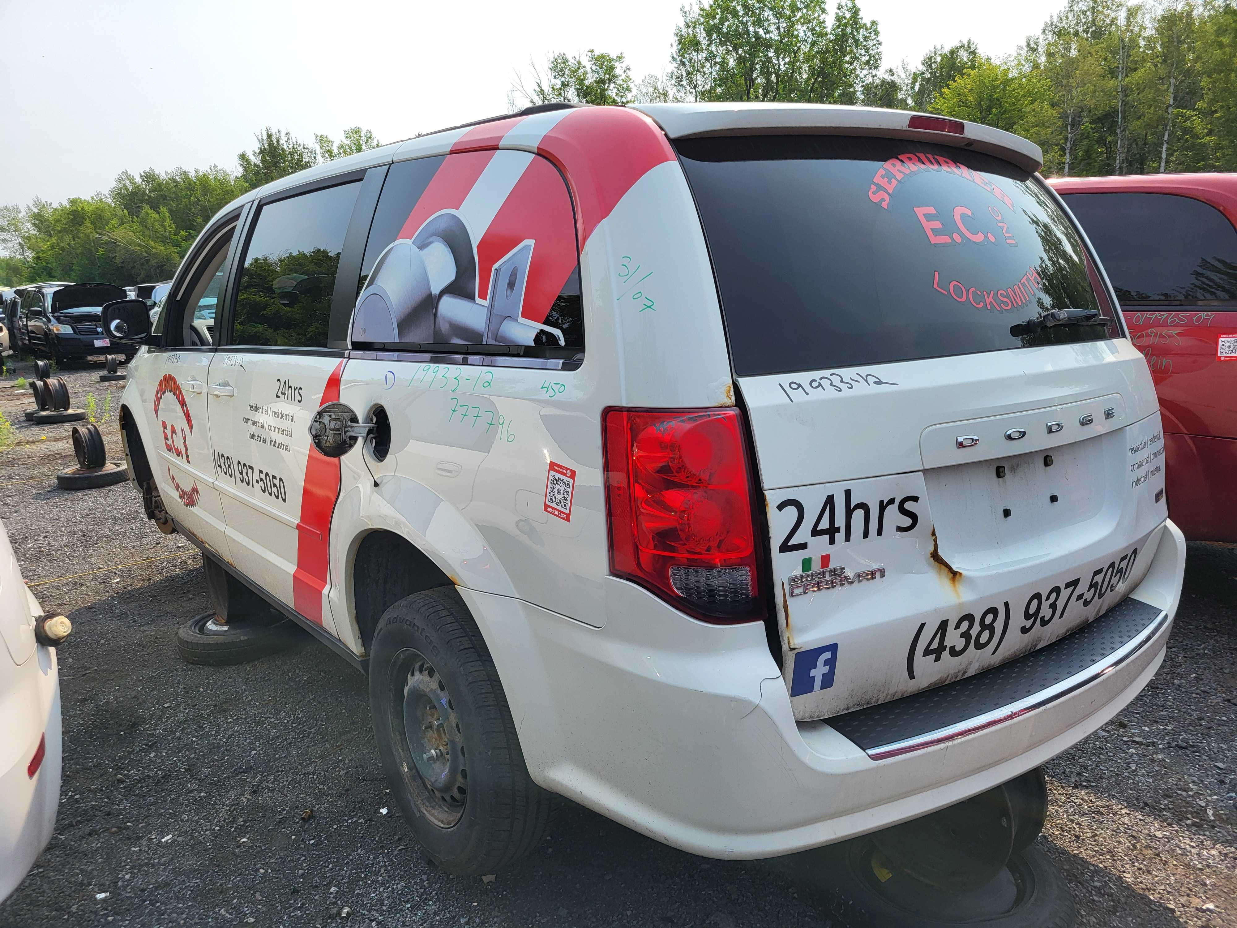 DODGE GRAND CARAVAN 2012