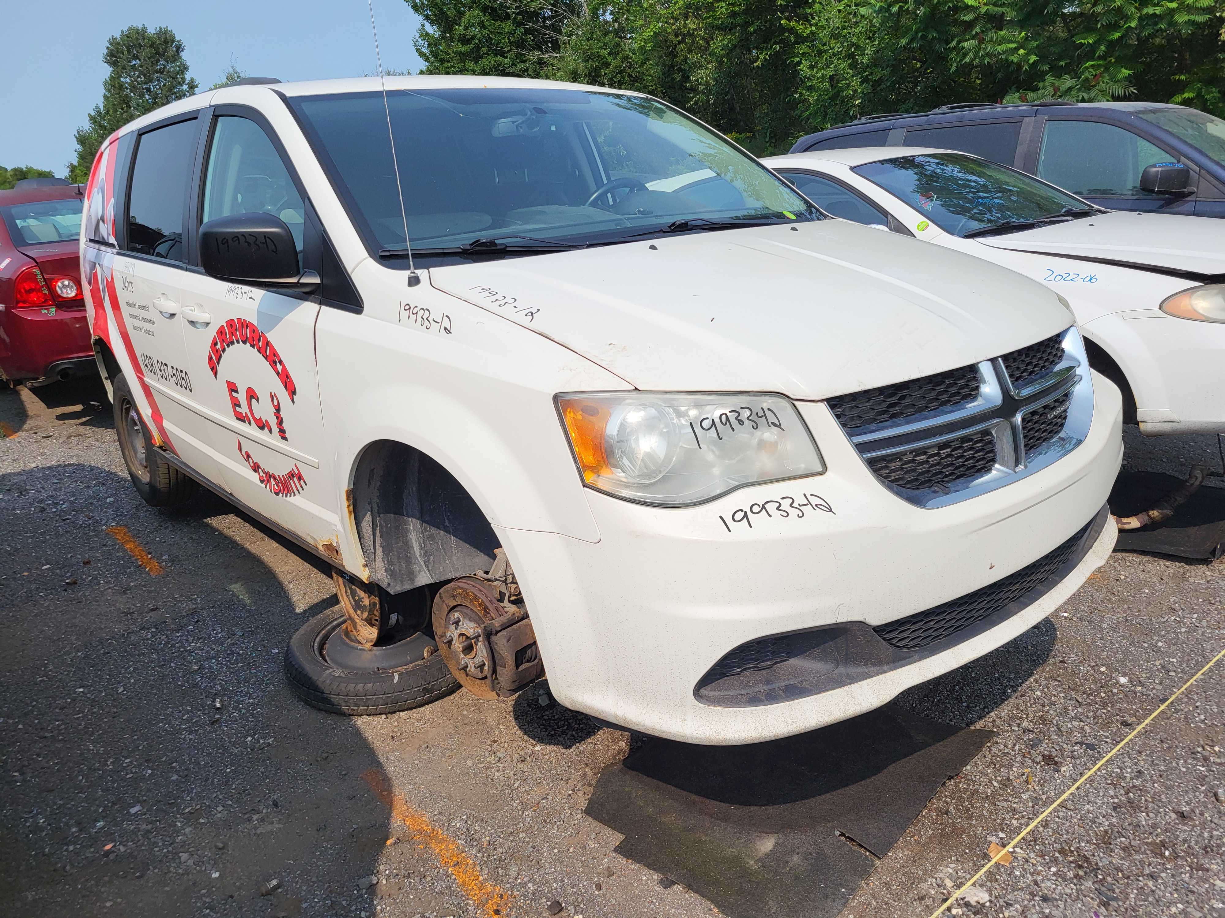 DODGE GRAND CARAVAN 2012