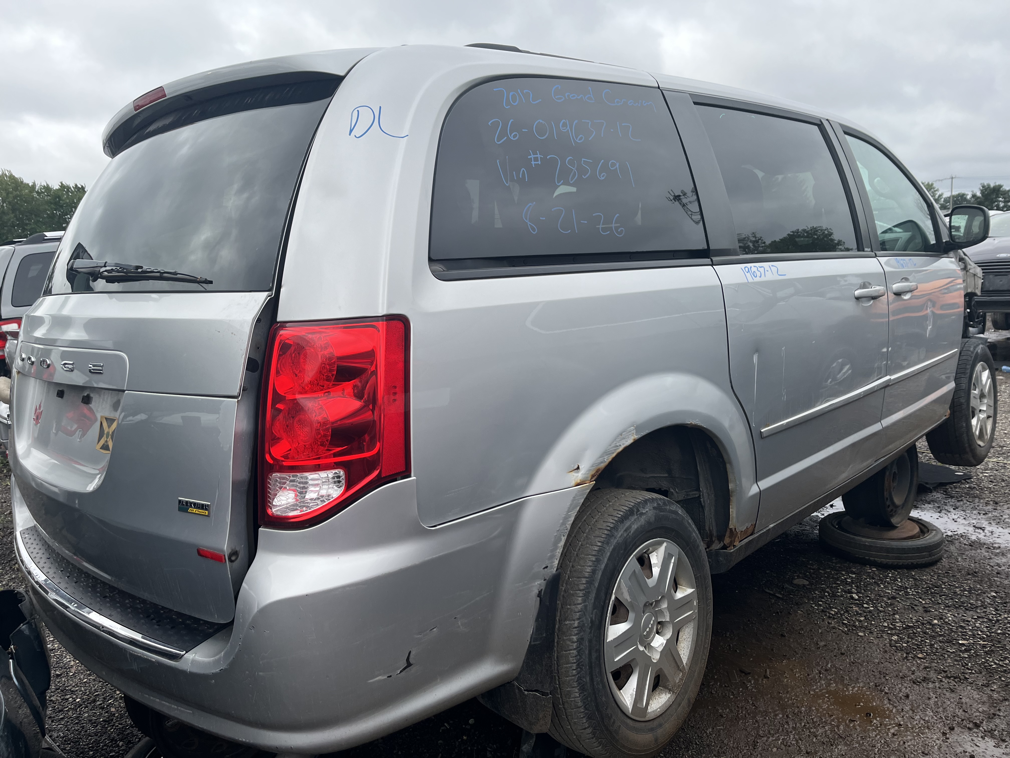 DODGE GRAND CARAVAN 2012