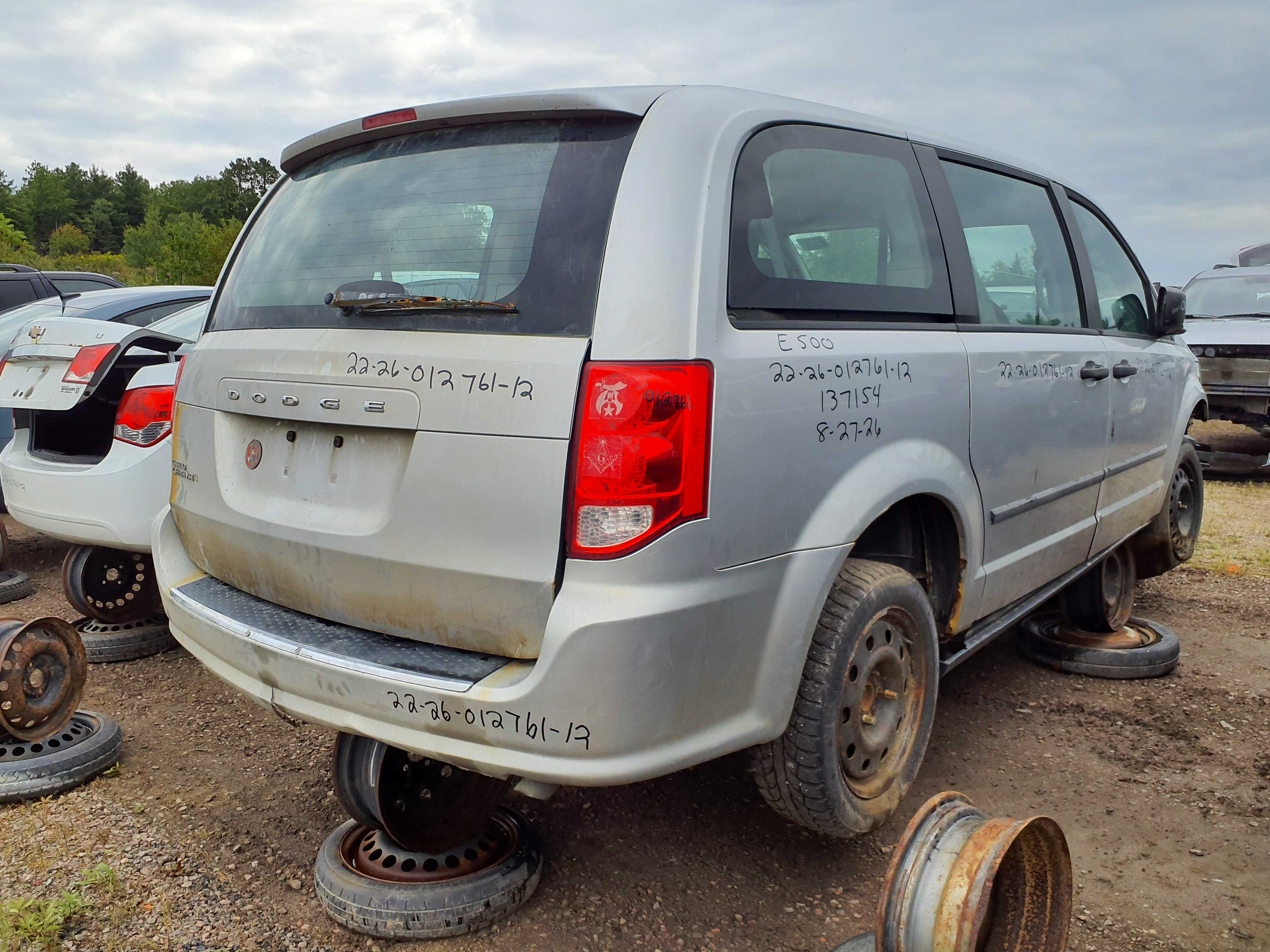 DODGE GRAND CARAVAN 2012