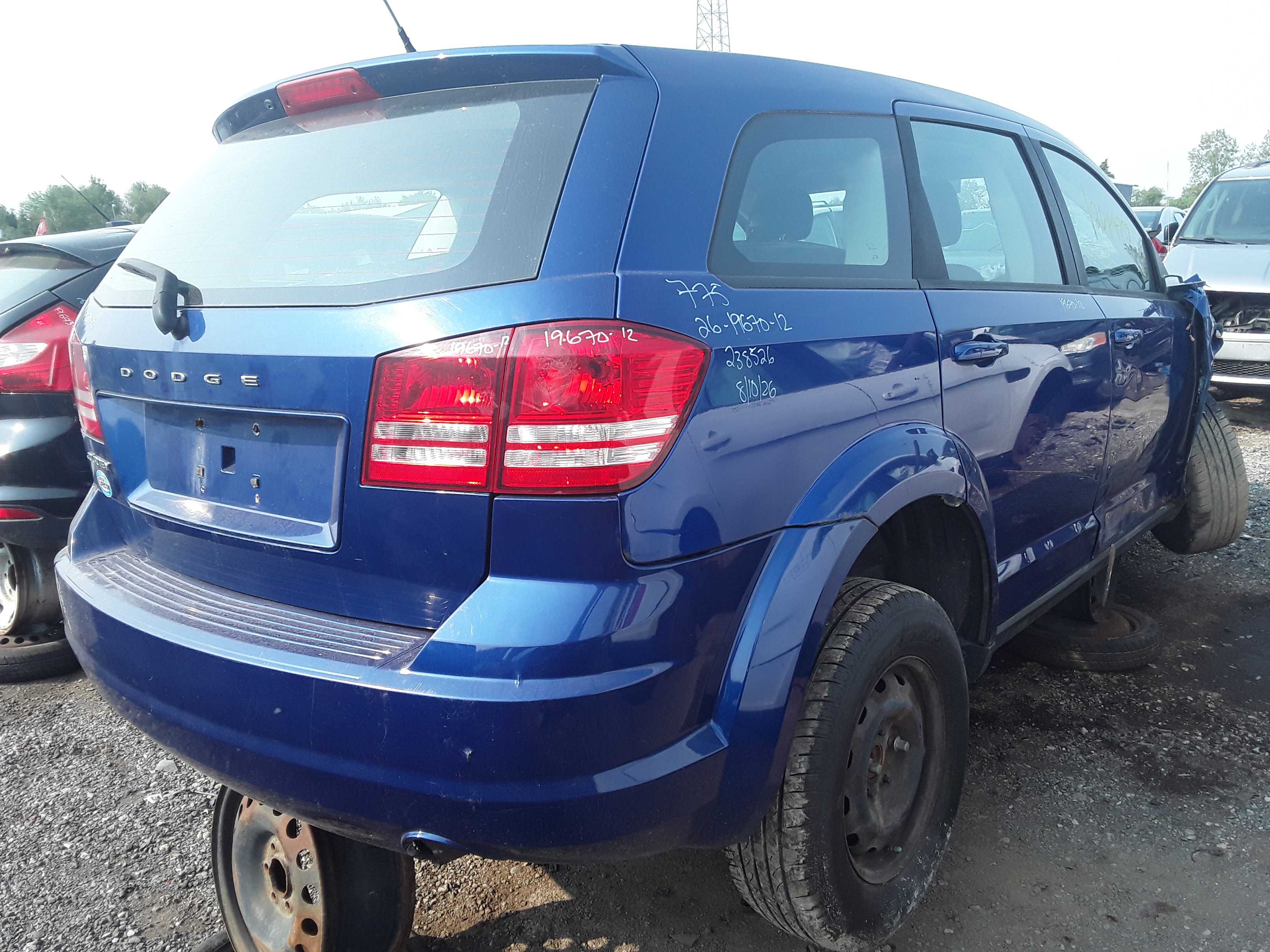 DODGE JOURNEY 2012