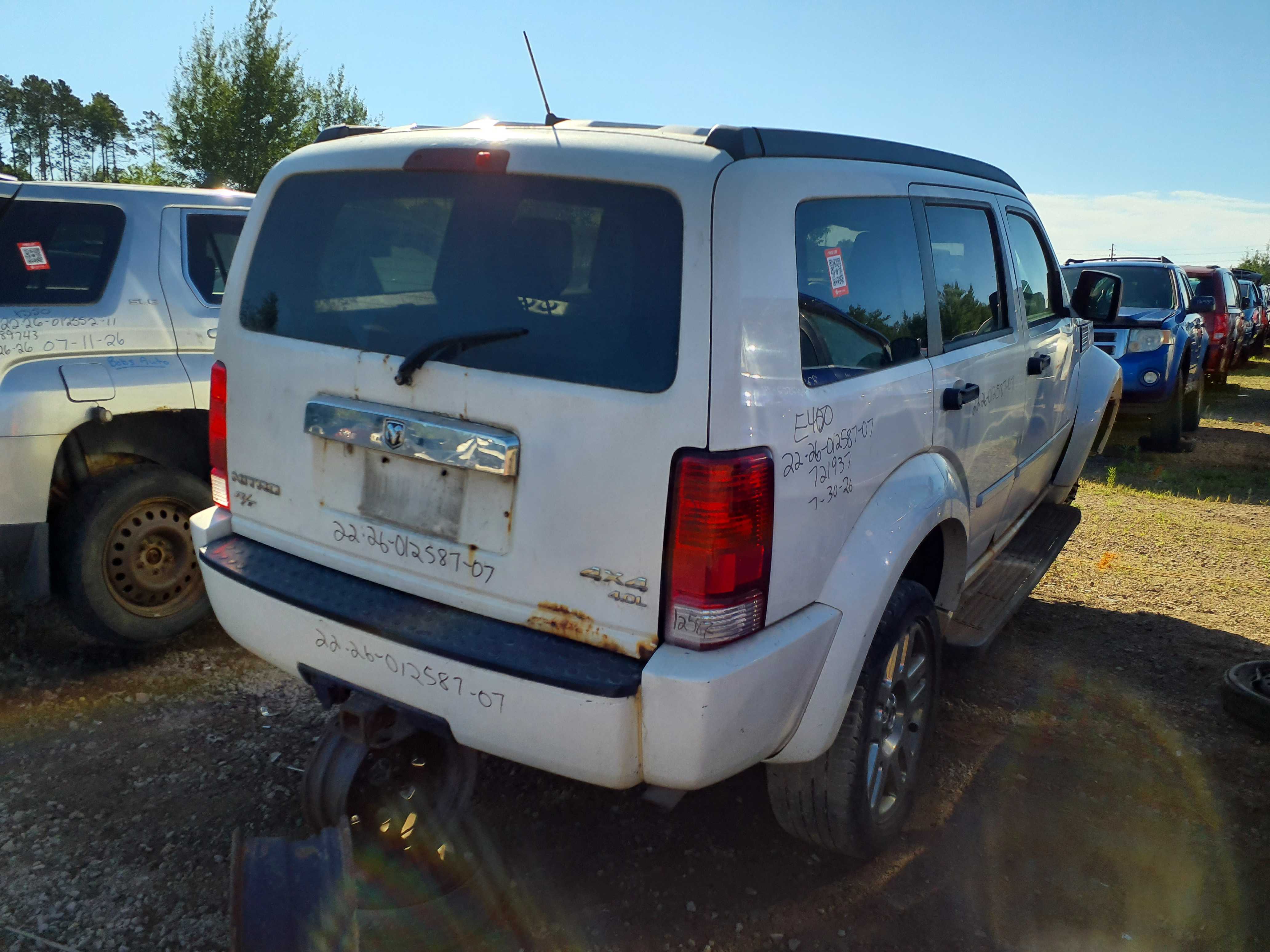 DODGE NITRO 2007