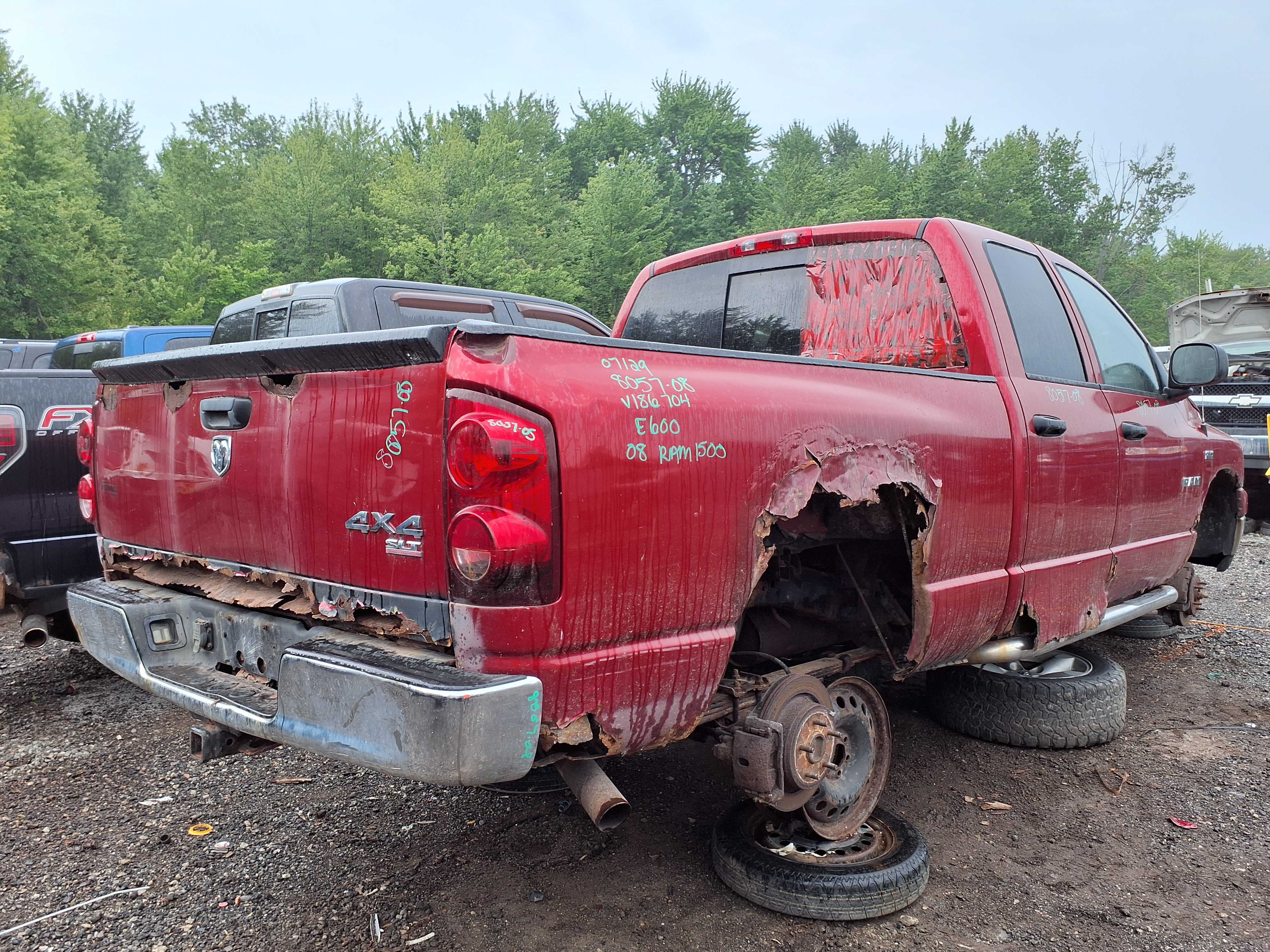 DODGE RAM 1500 2008