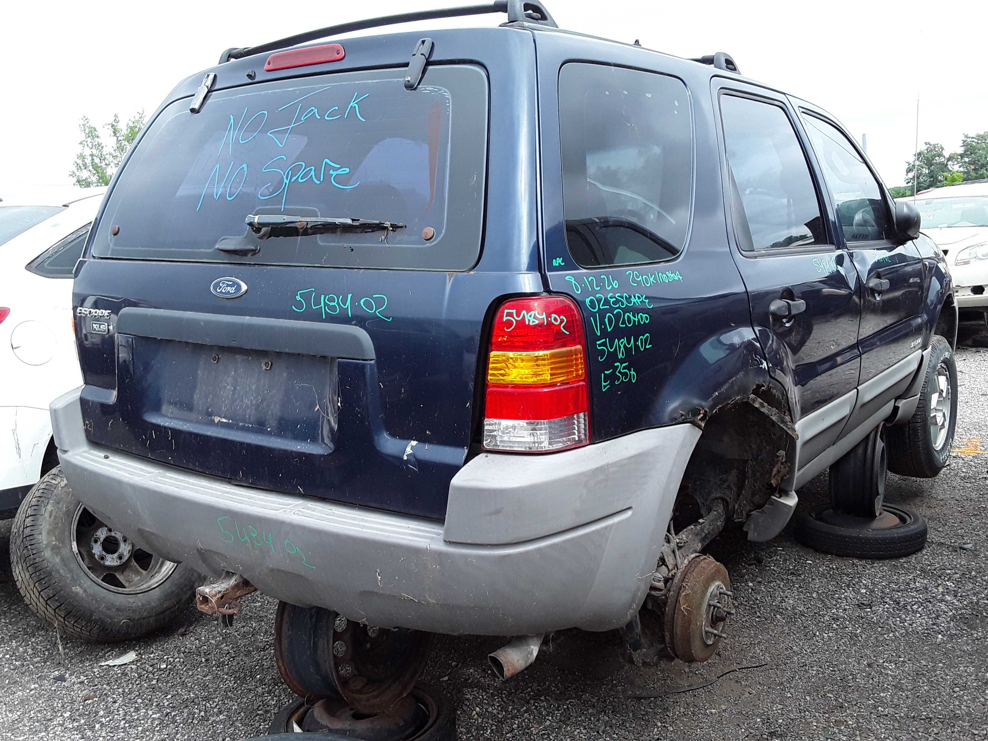 FORD ESCAPE 2002
