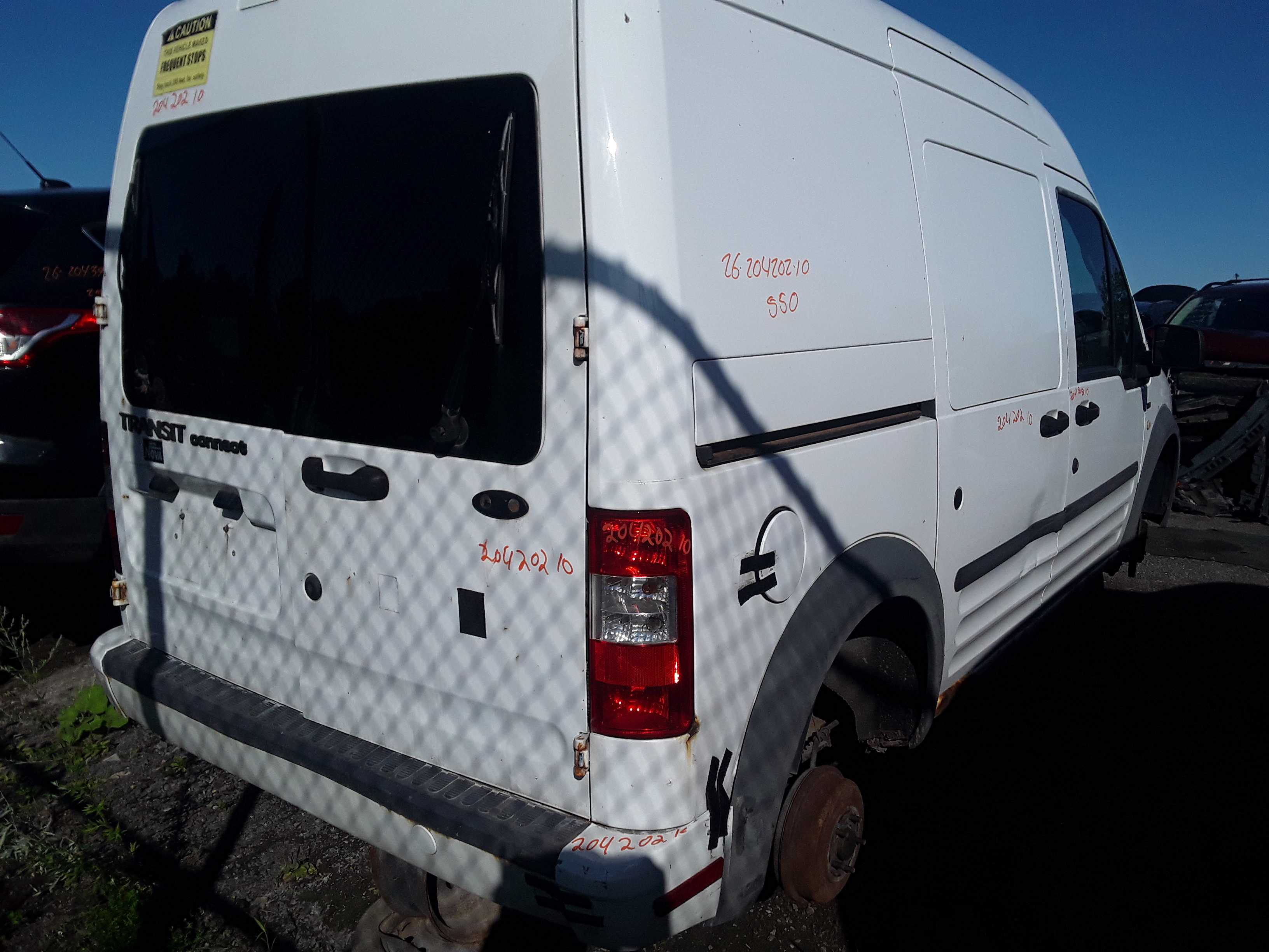 FORD TRANSIT VAN 2010