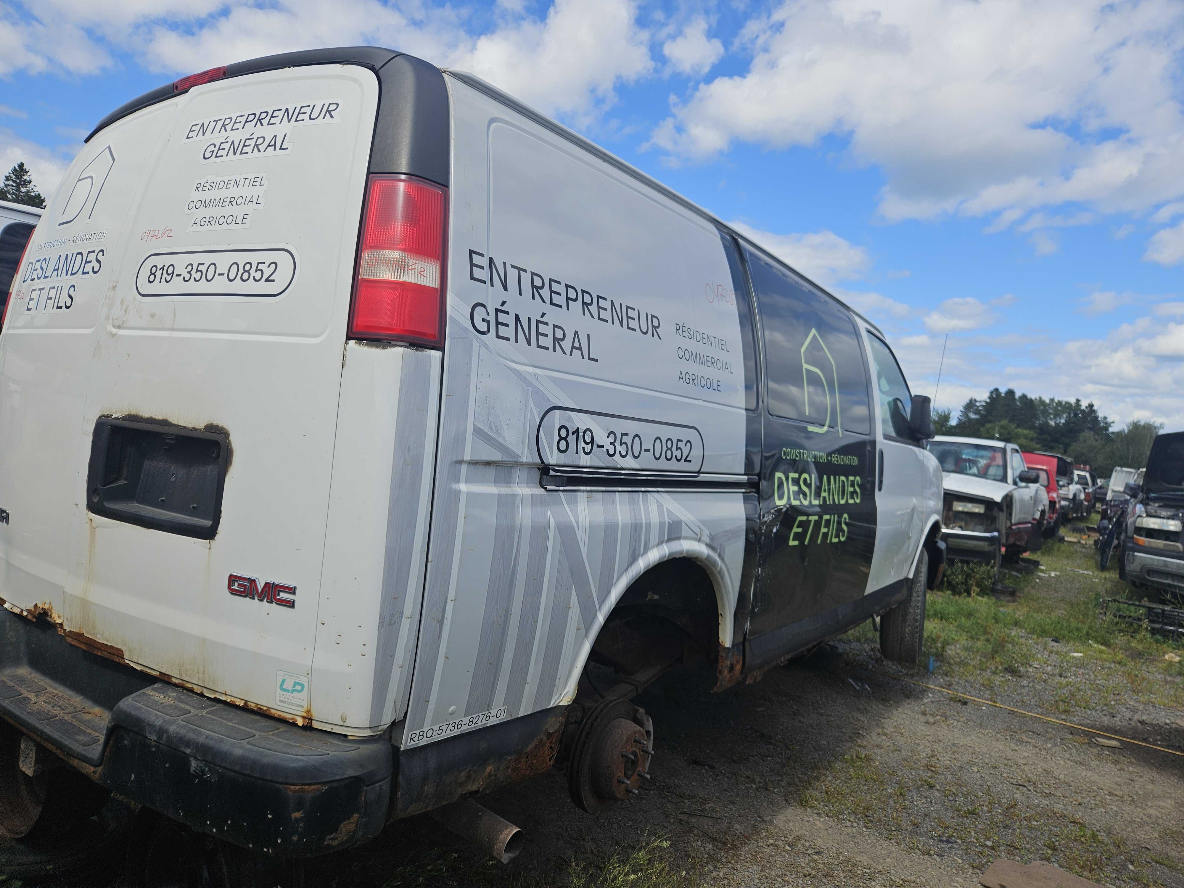 GMC SAVANA CARGO 2008