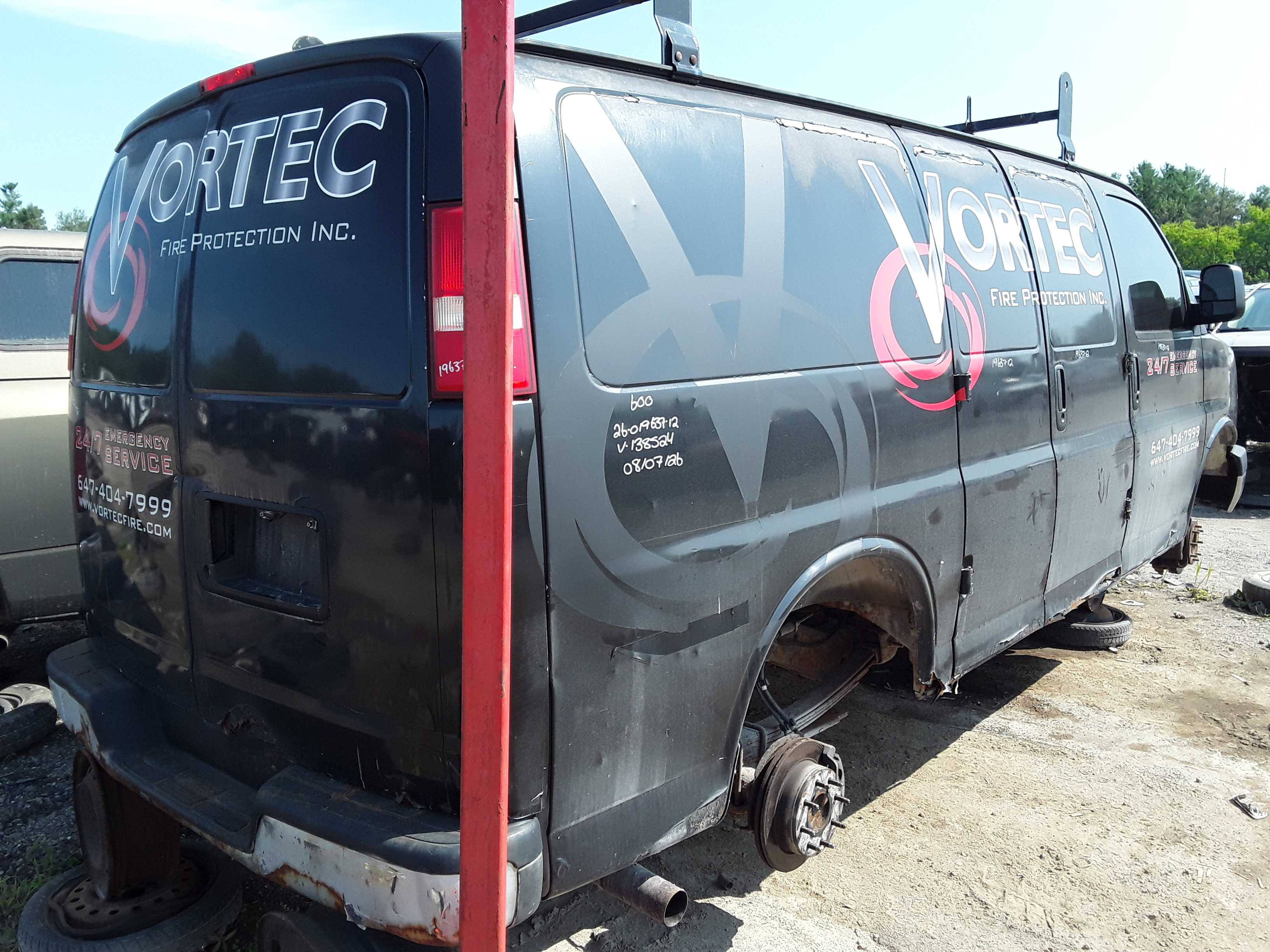 GMC SAVANA CARGO 2012