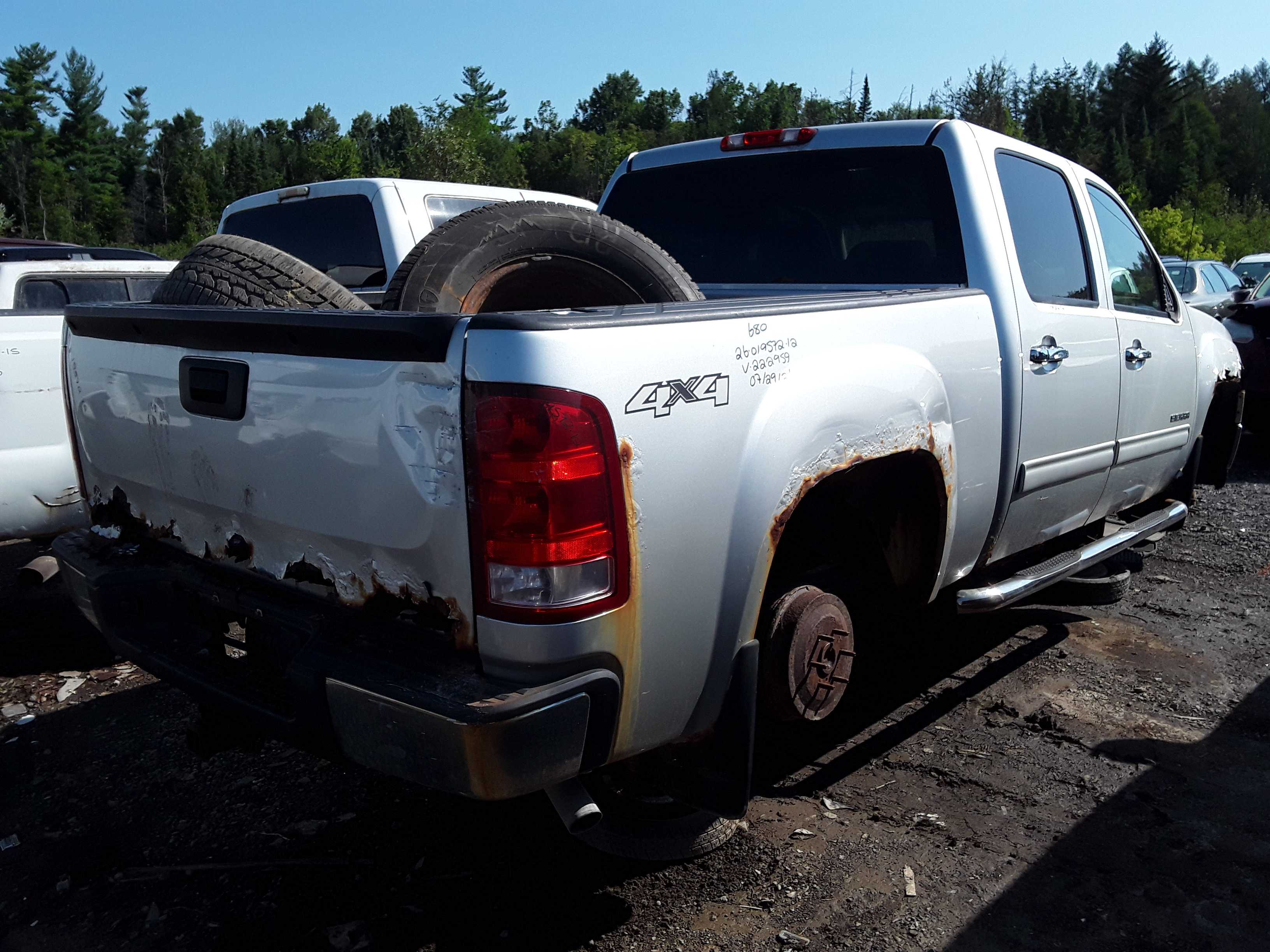GMC SIERRA 1500 2012