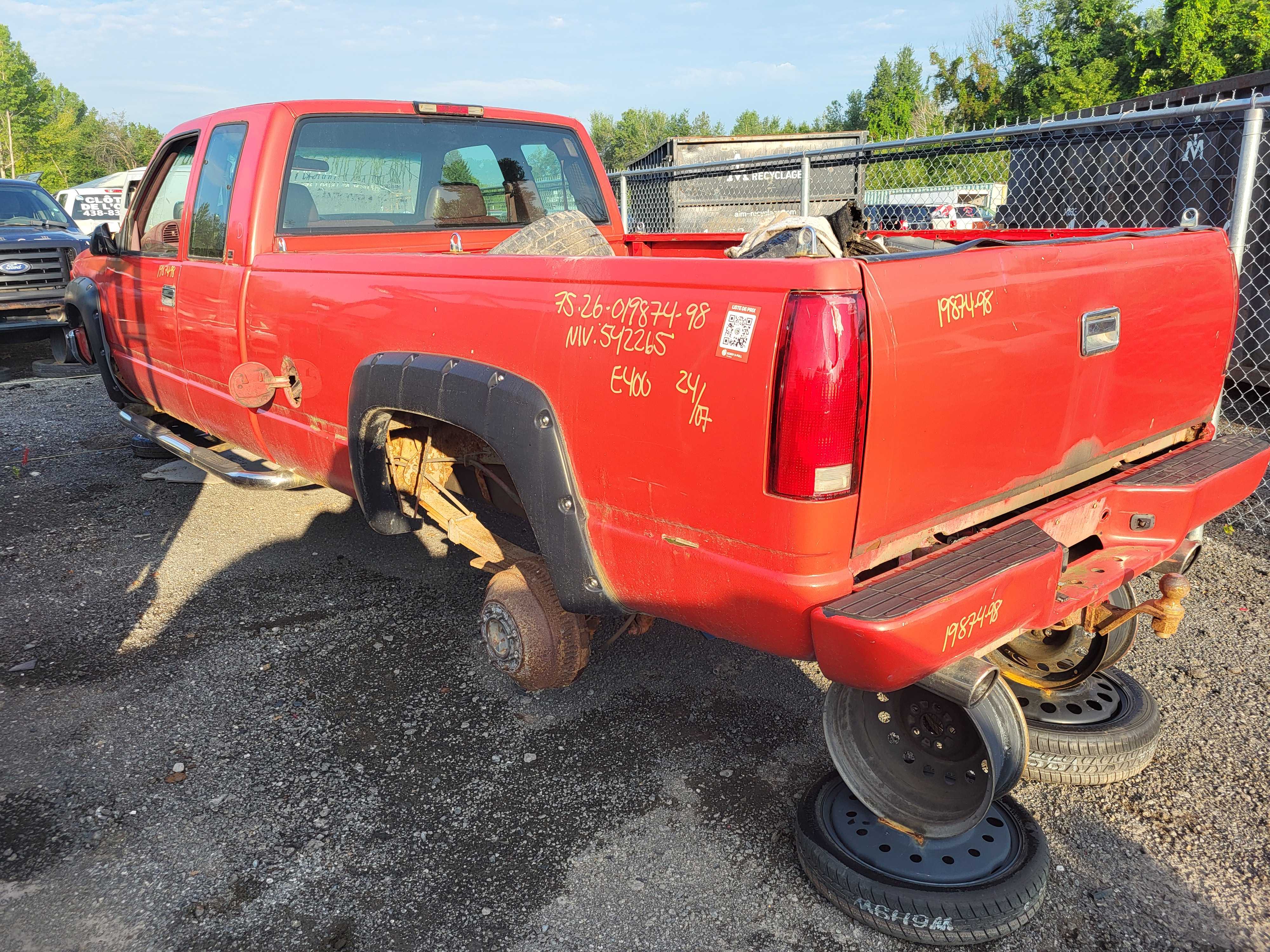 GMC SIERRA 2500 1998
