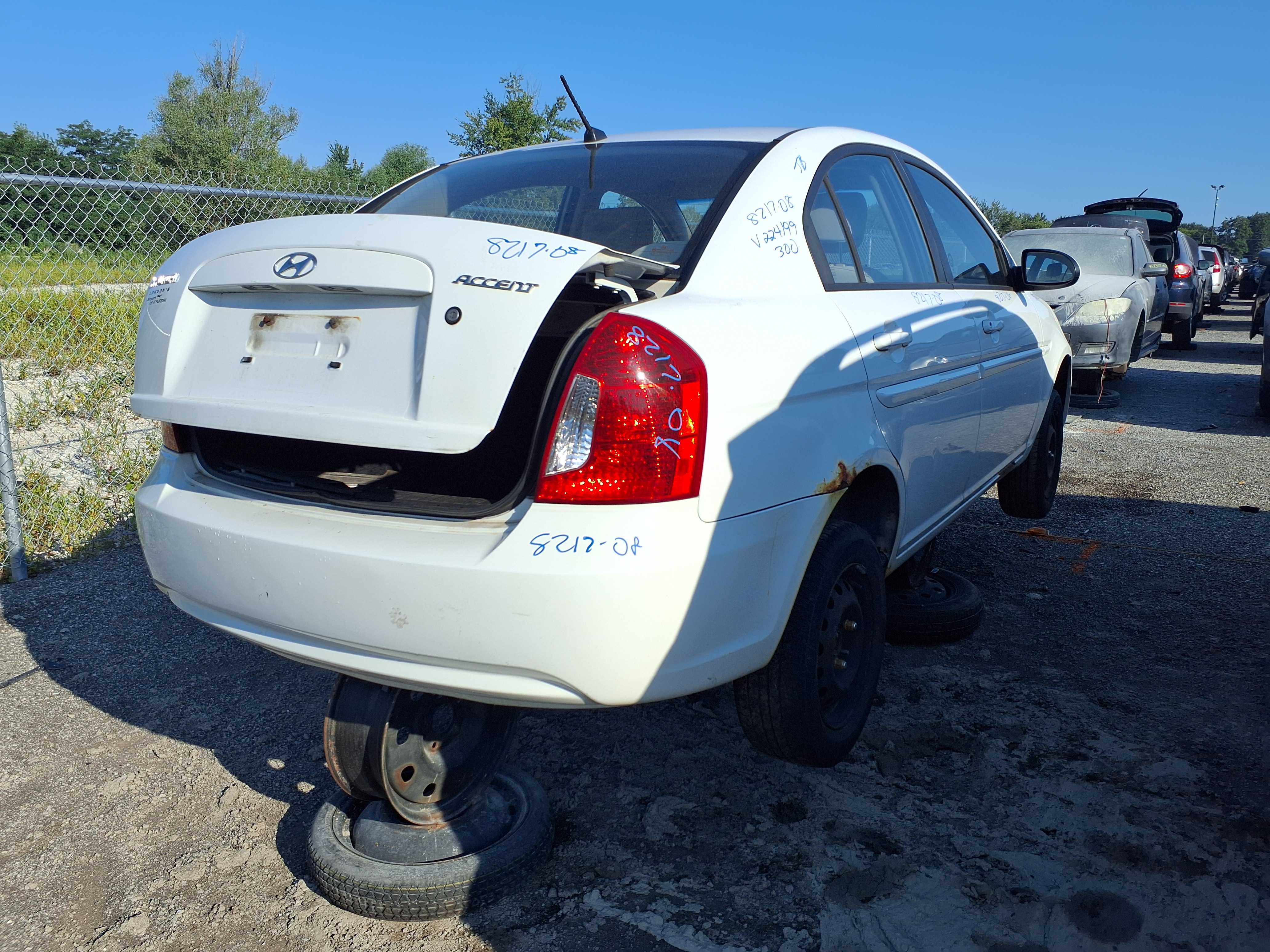 HYUNDAI ACCENT 2008