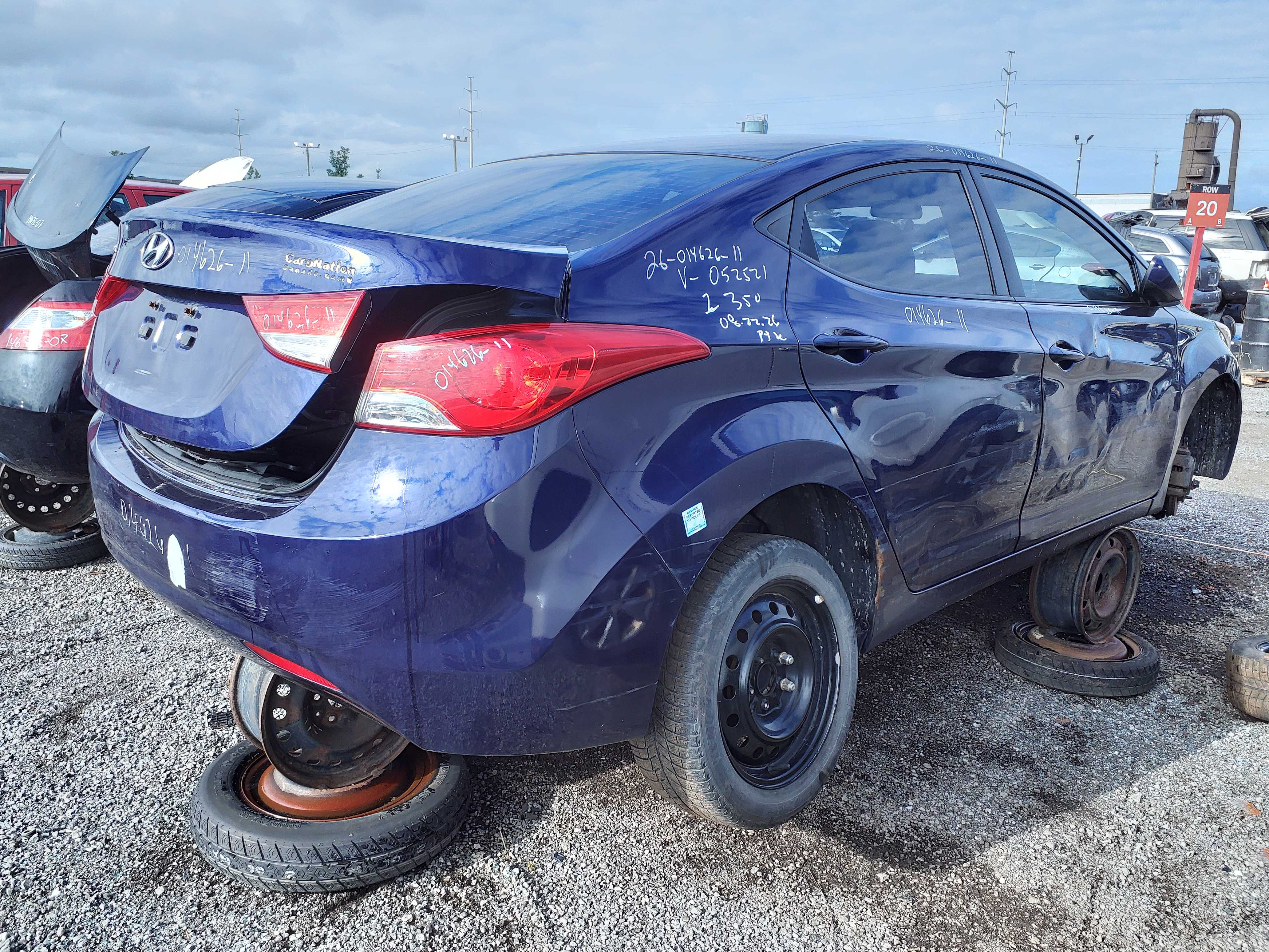 HYUNDAI ELANTRA 2011