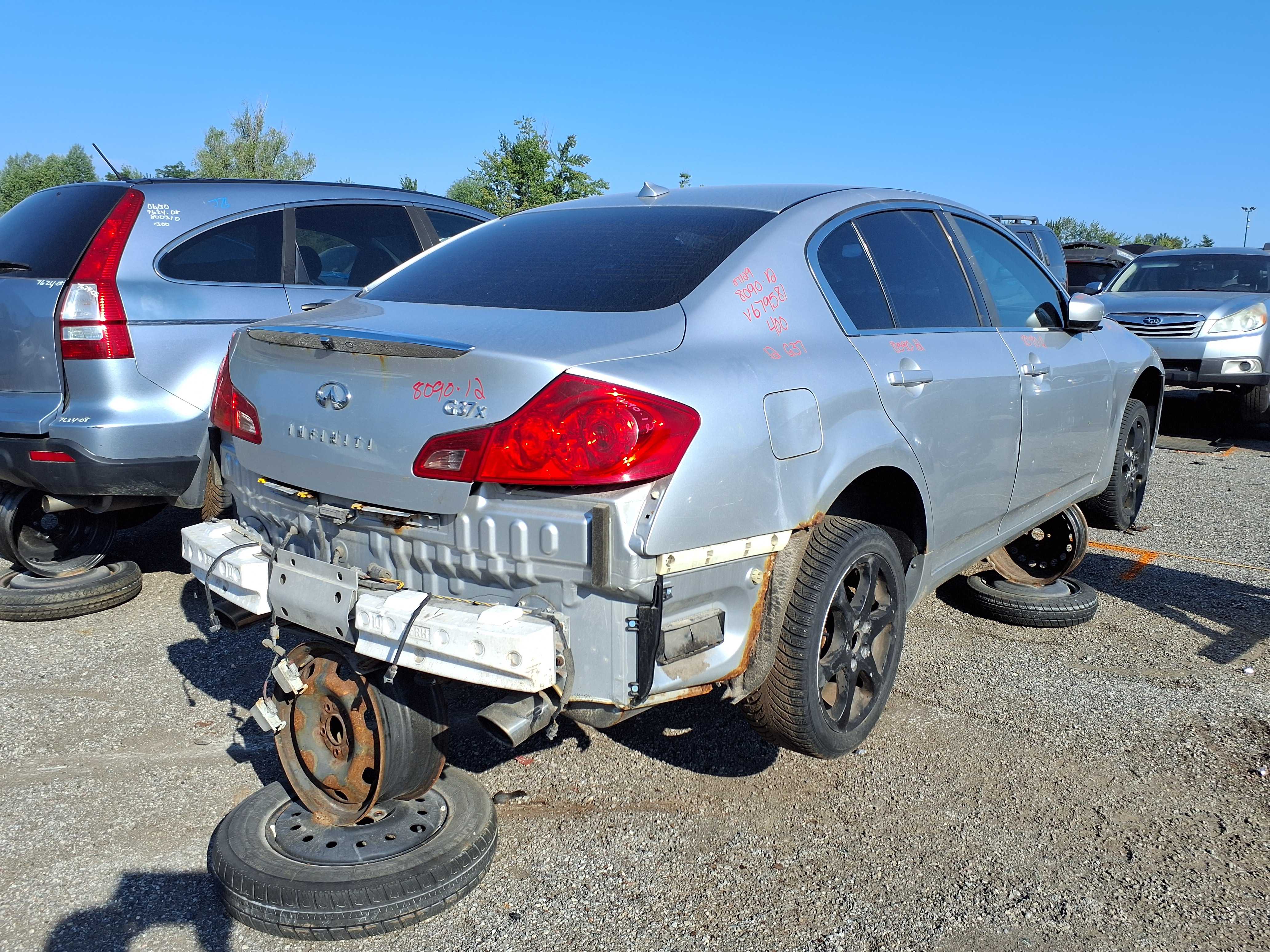 INFINITI G37 SEDAN 2012