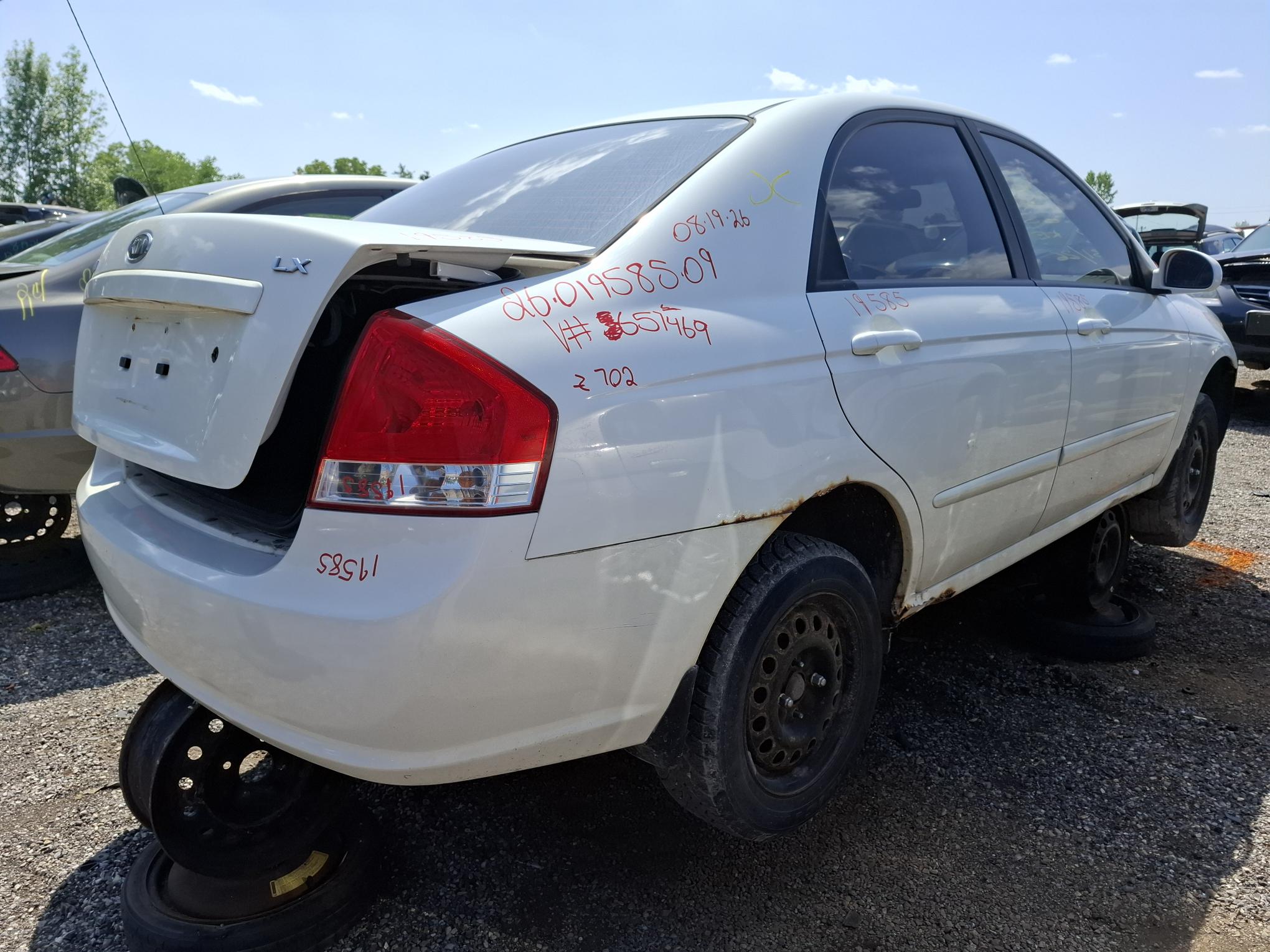 KIA SPECTRA 2009