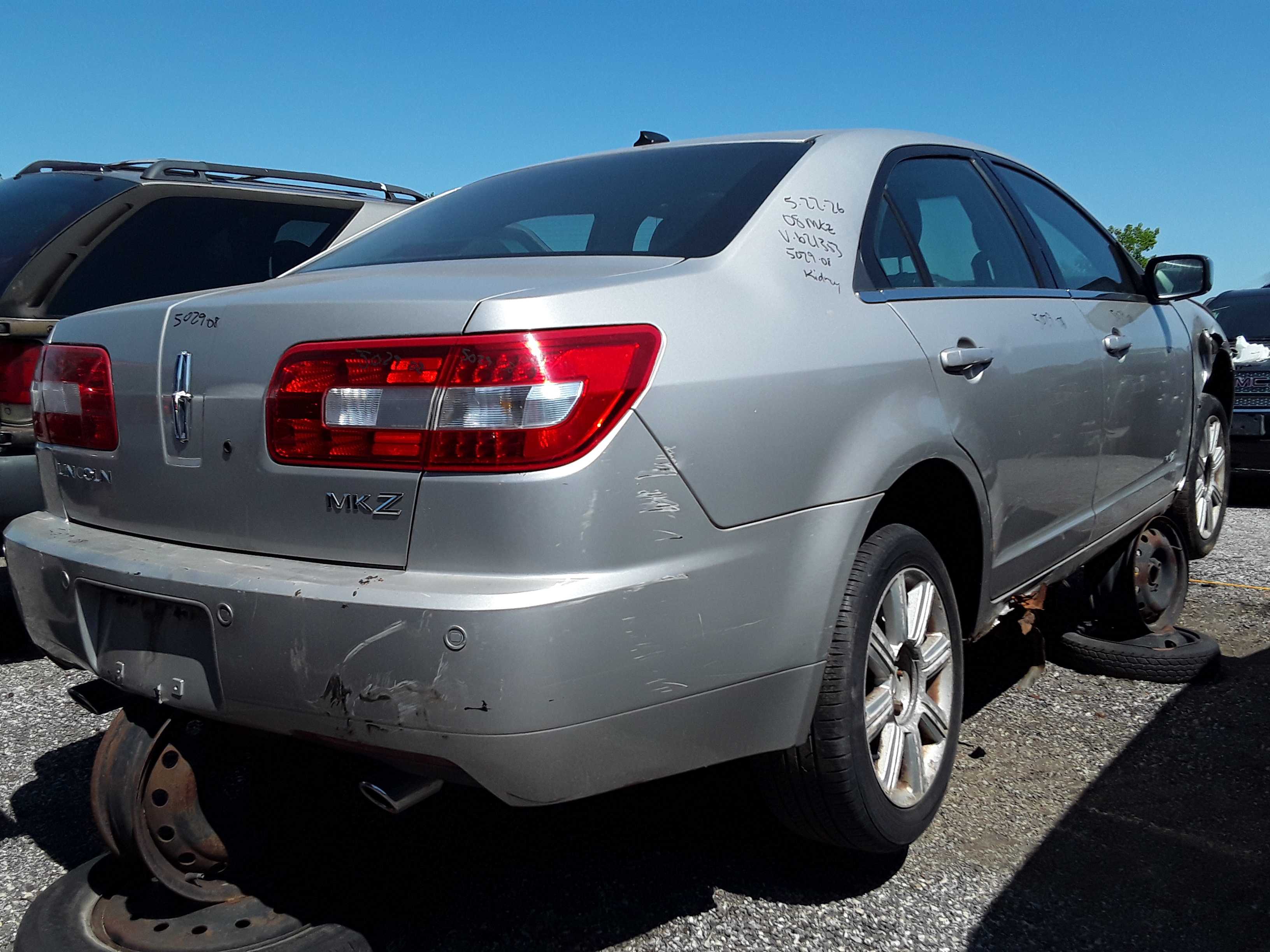 LINCOLN MKZ 2008