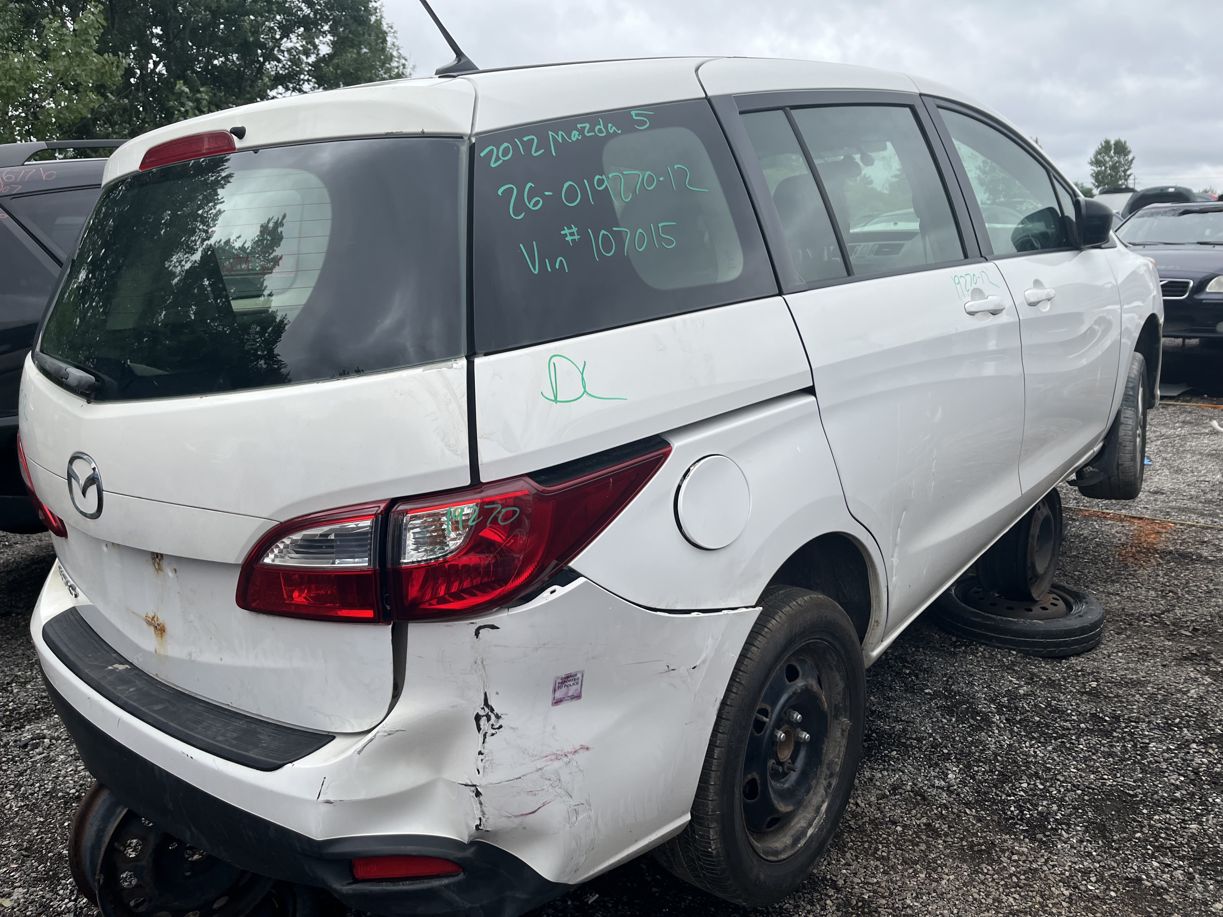 MAZDA MAZDA5 2012
