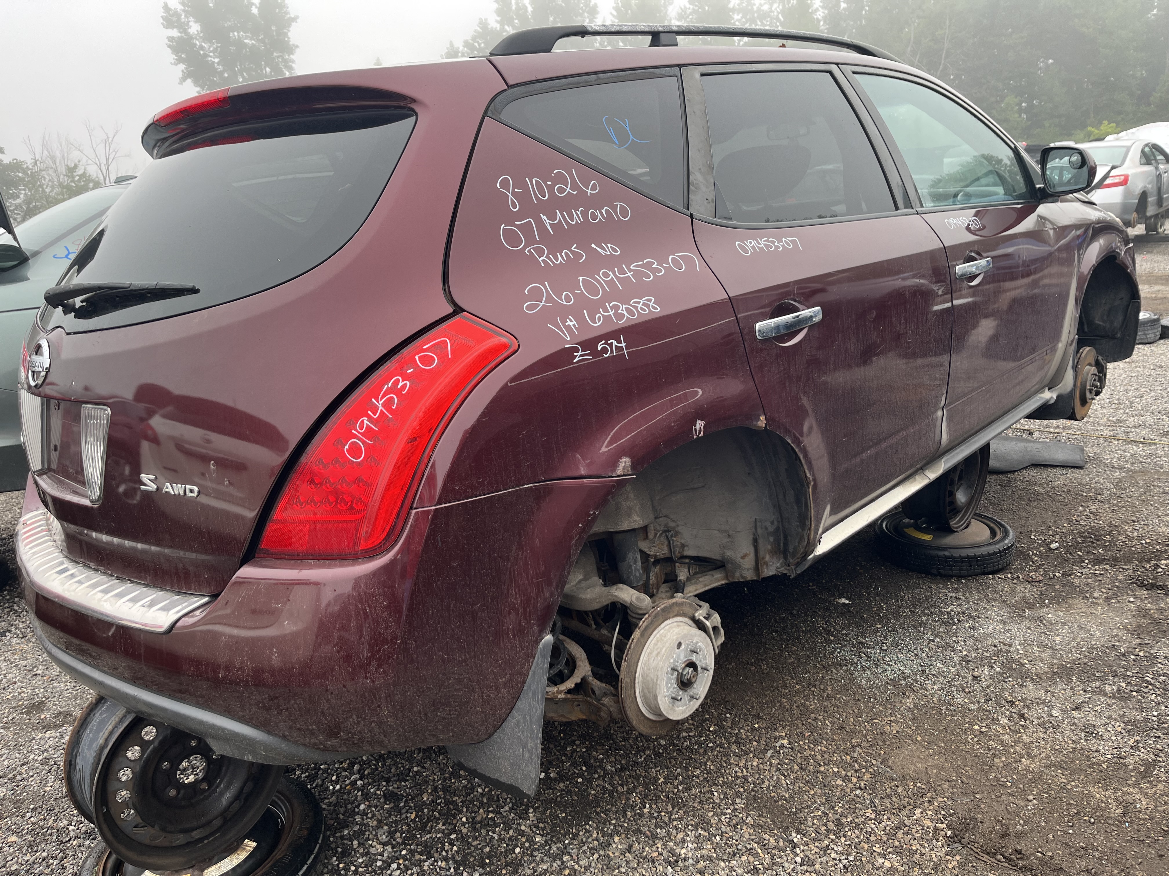 NISSAN MURANO 2007