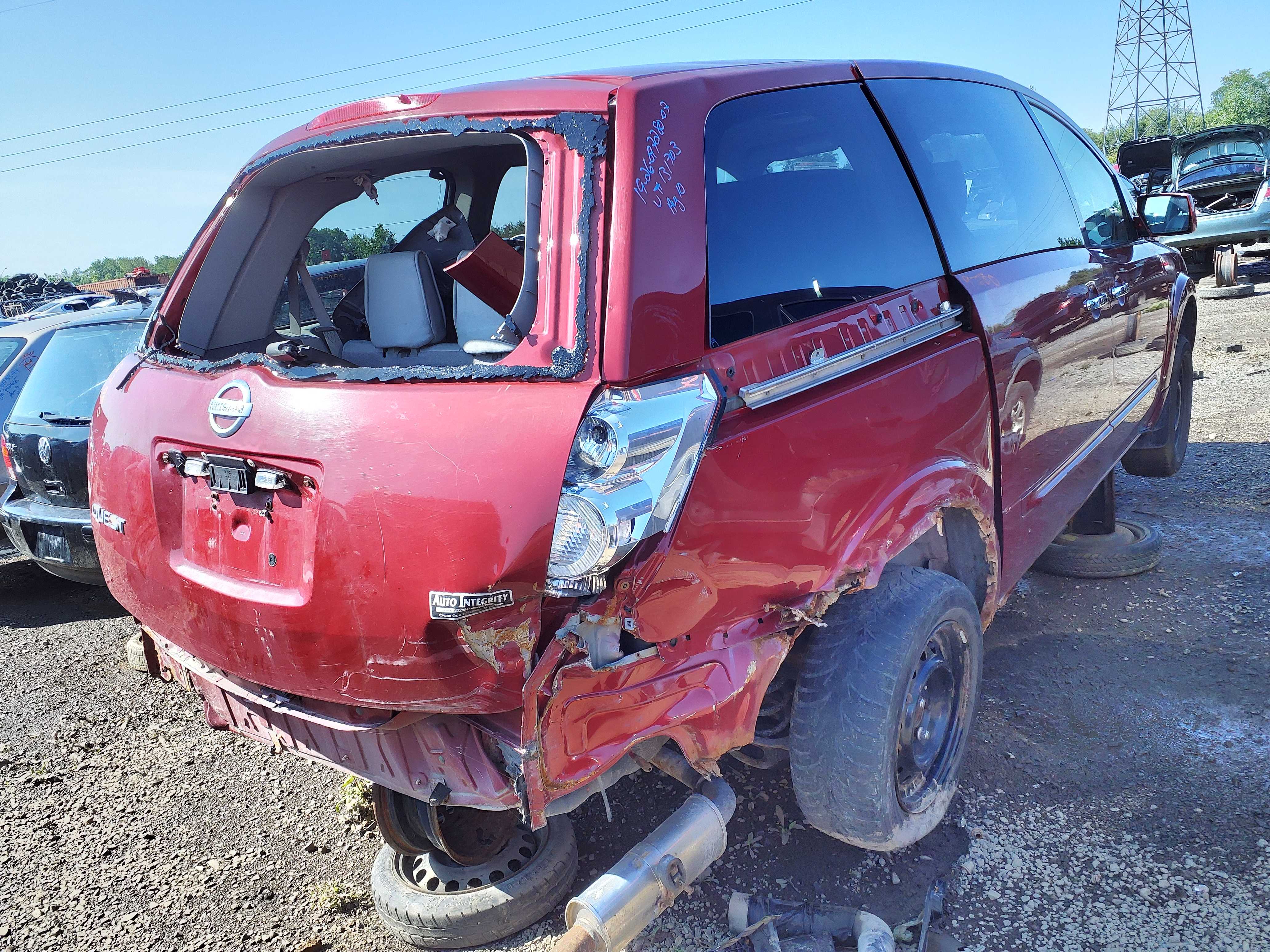 NISSAN QUEST 2007