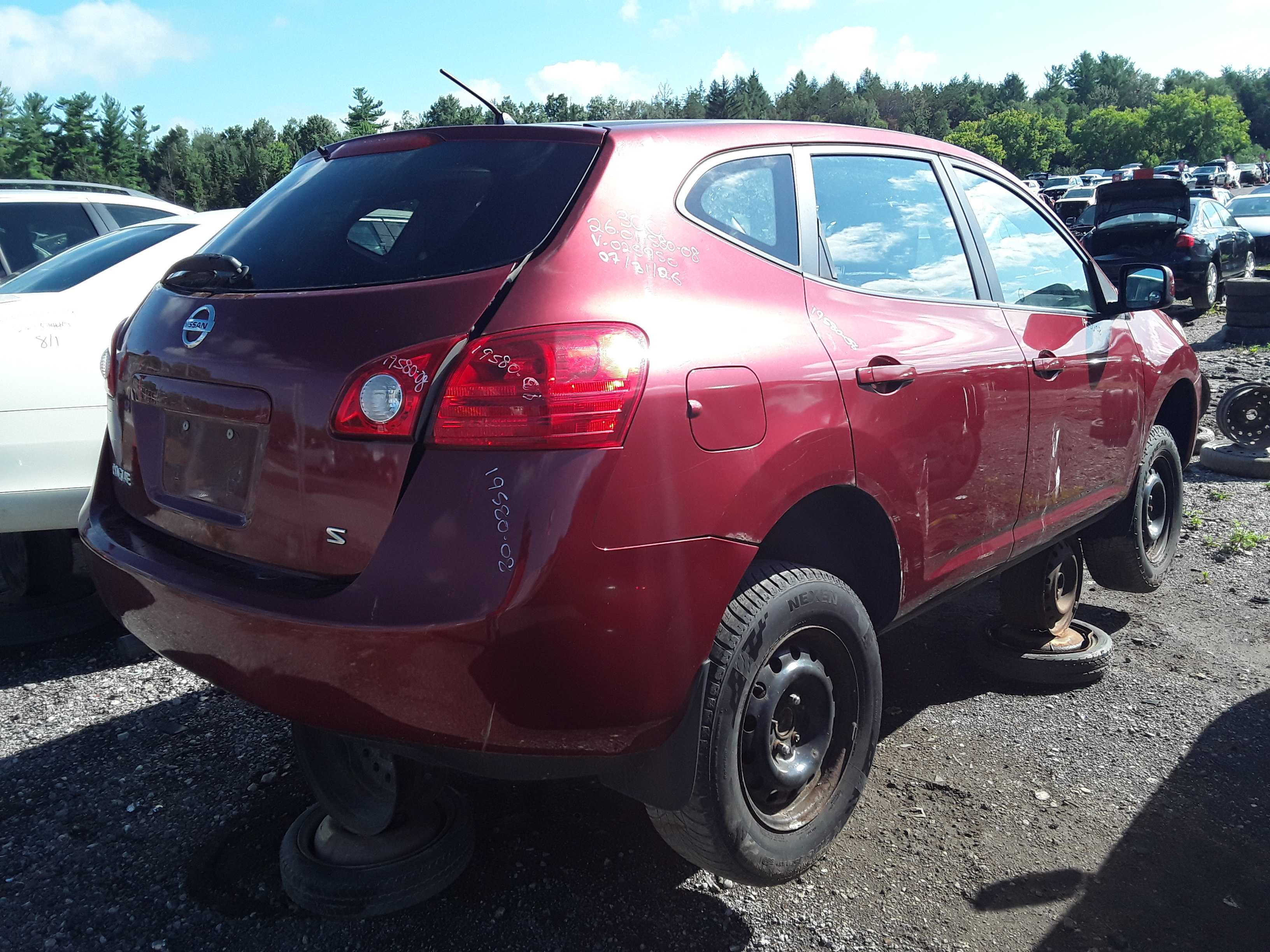 NISSAN ROGUE 2008