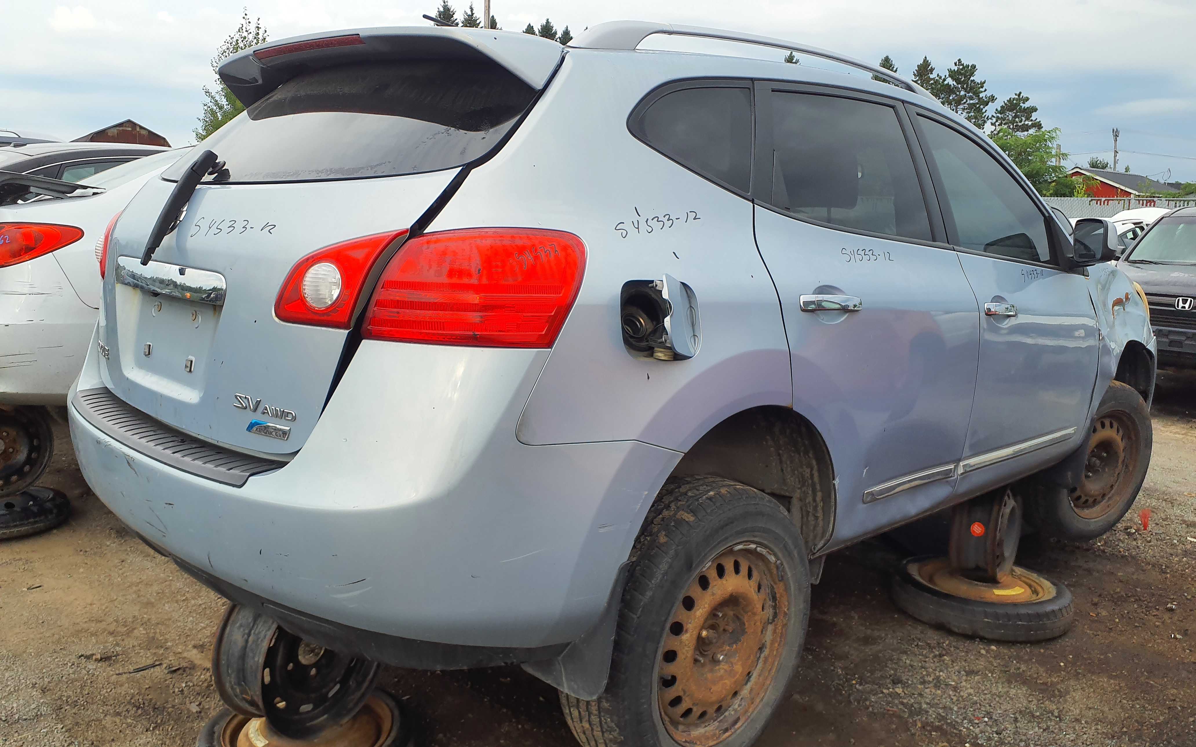 NISSAN ROGUE 2012