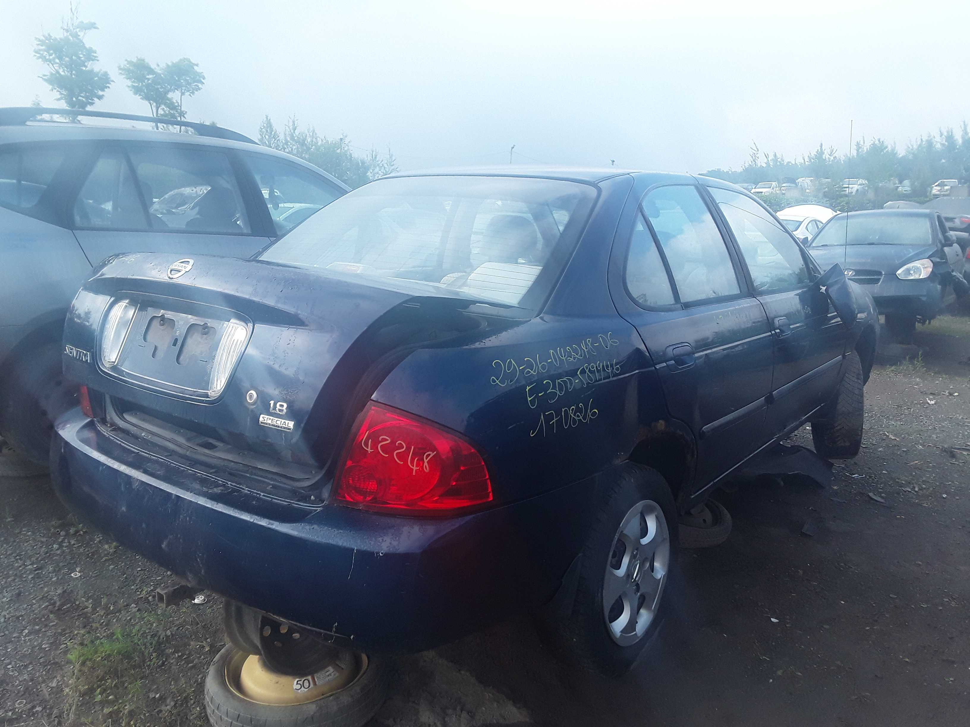 NISSAN SENTRA 2006