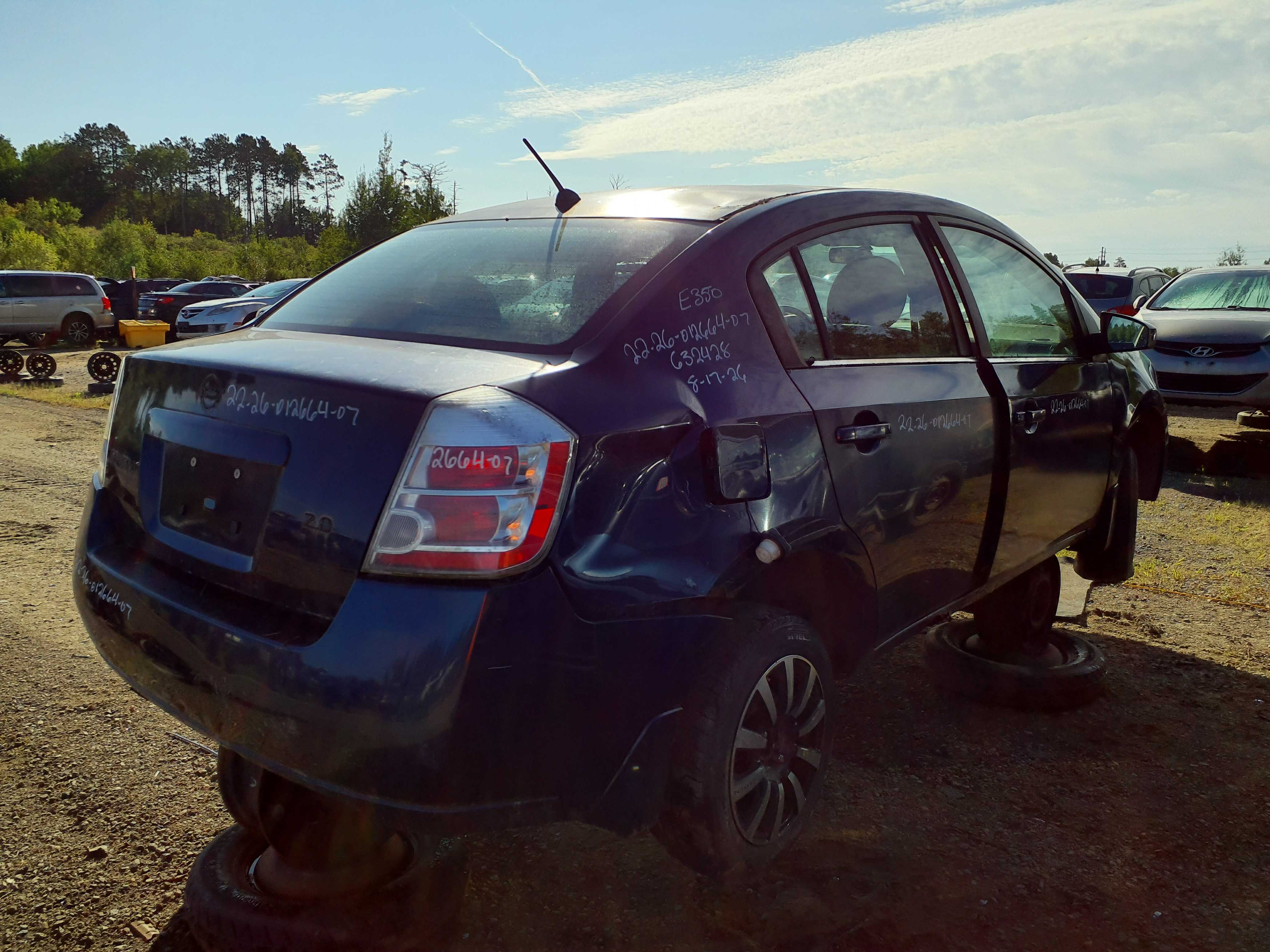 NISSAN SENTRA 2007