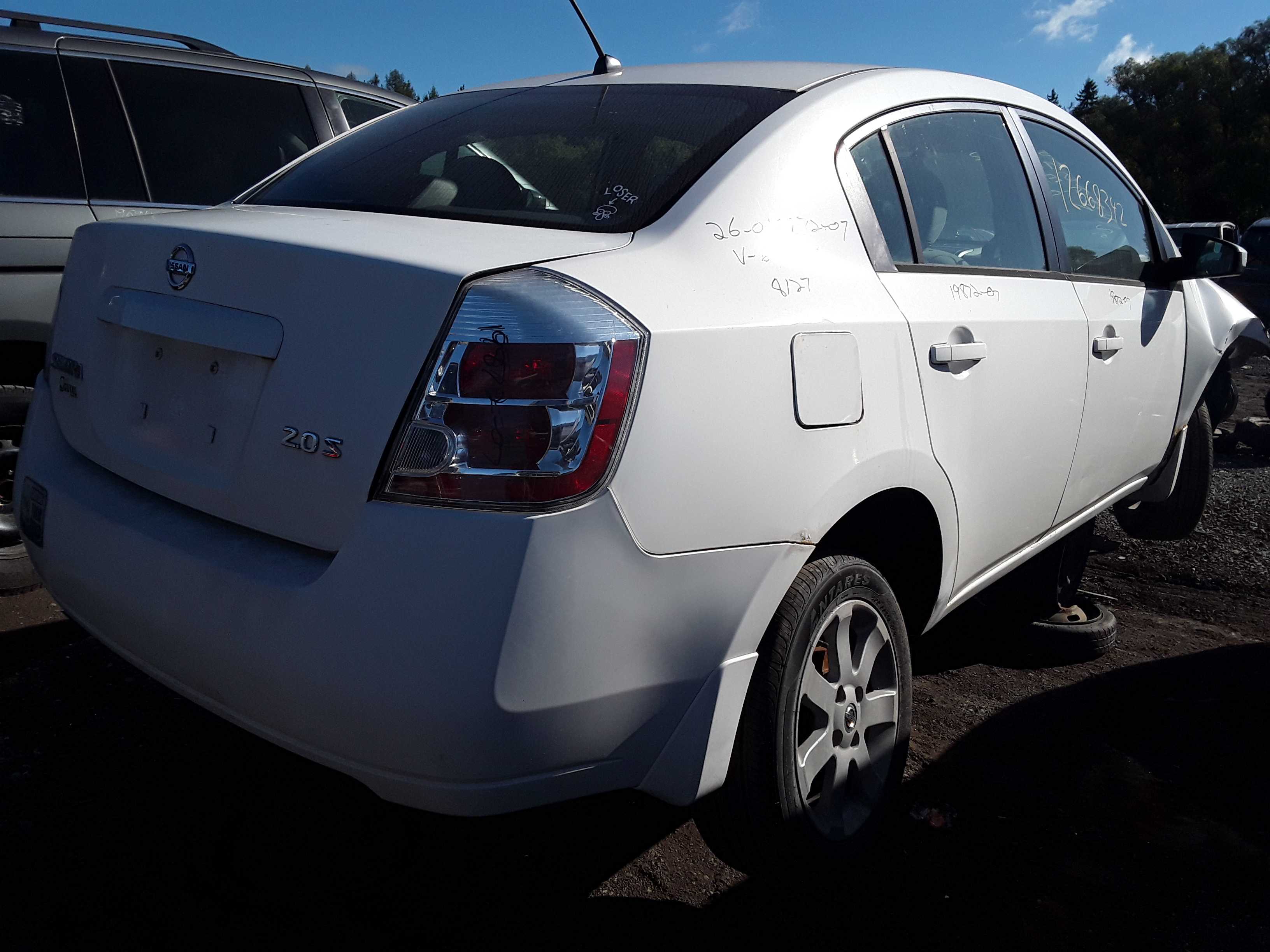 NISSAN SENTRA 2007