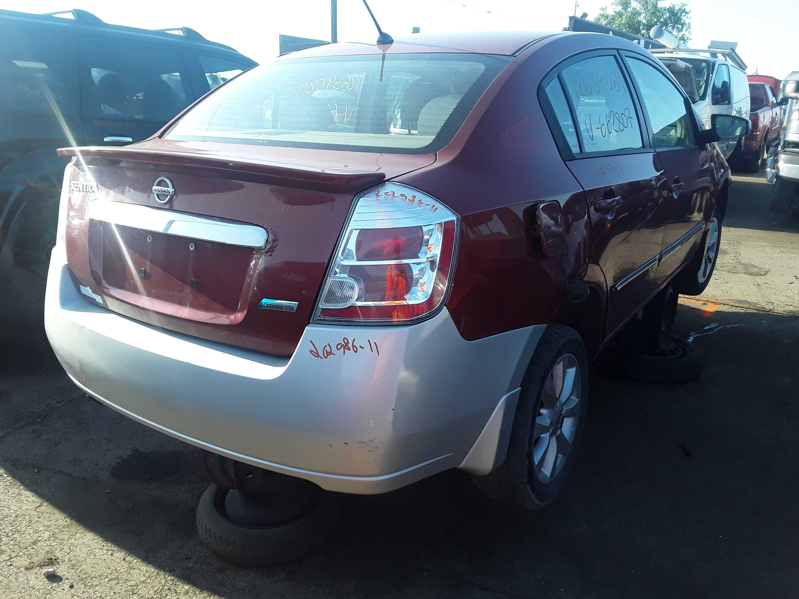 NISSAN SENTRA 2011