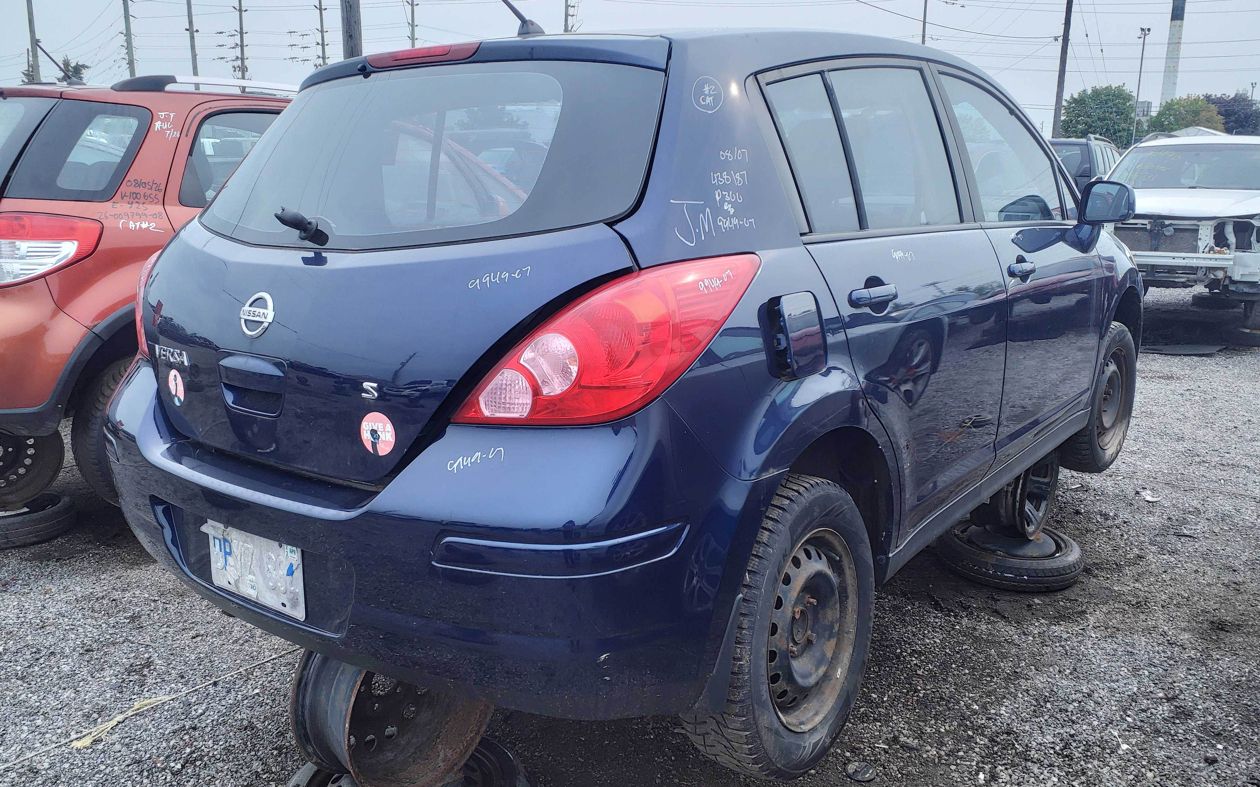 NISSAN VERSA 2007